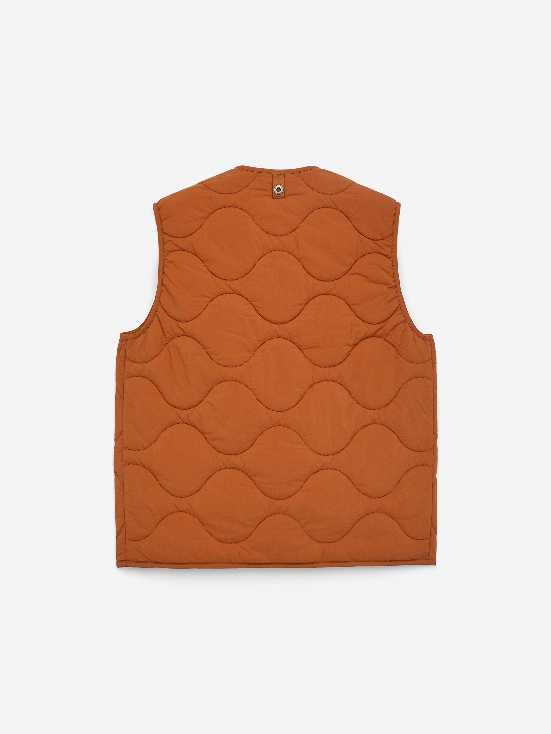 2-in-1 Quilted Liner Vest - Rust - Regular fit - Men - StillMedia/DescriptiveStillLife - 2