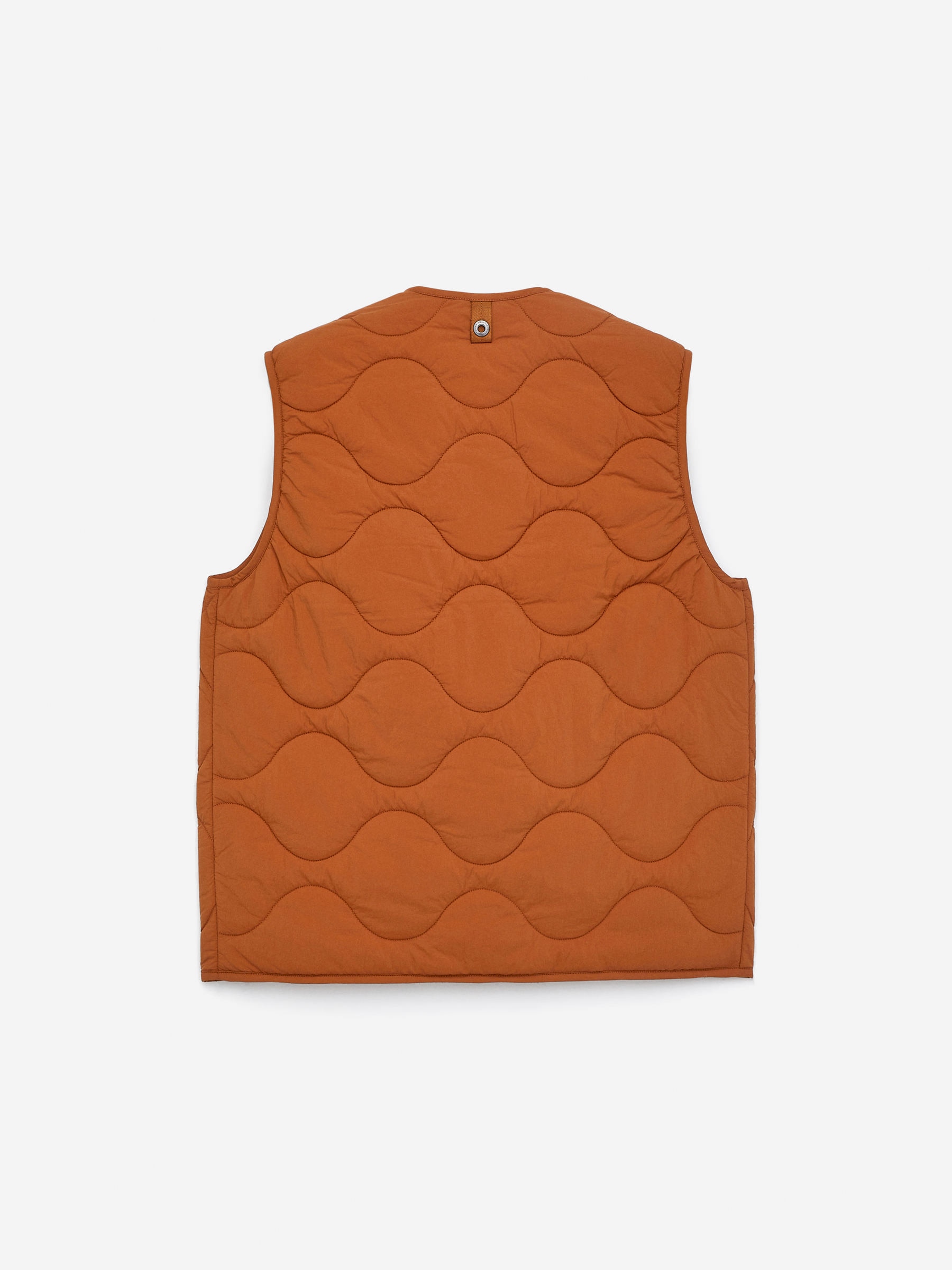 2-in-1 Quilted Liner Vest - Rust - Regular fit - Men - StillMedia/DescriptiveStillLife - 2