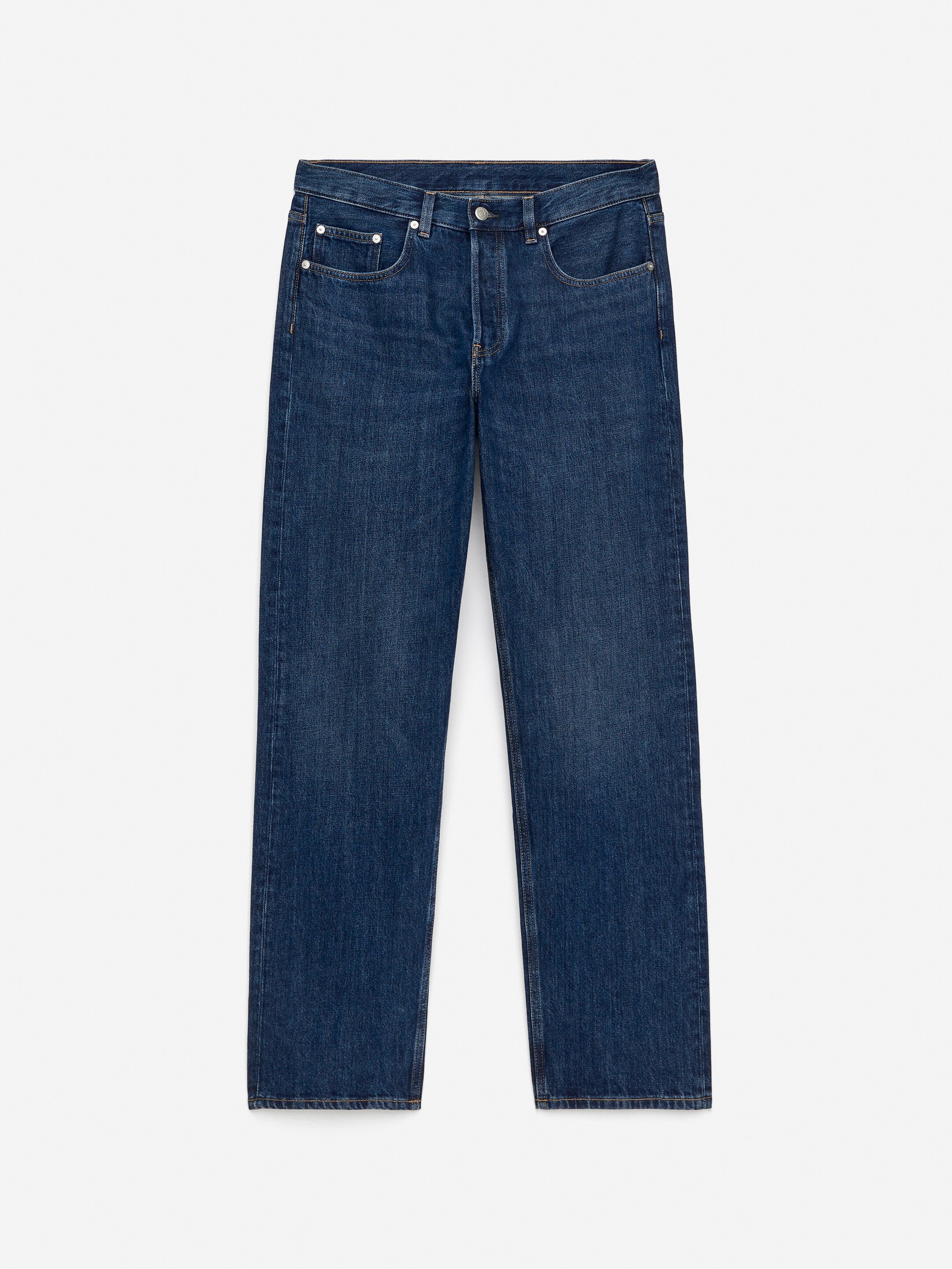 Visa större bild: OCEAN Jeans med lös passform - Mörkblå - HERR | H&M SE 5