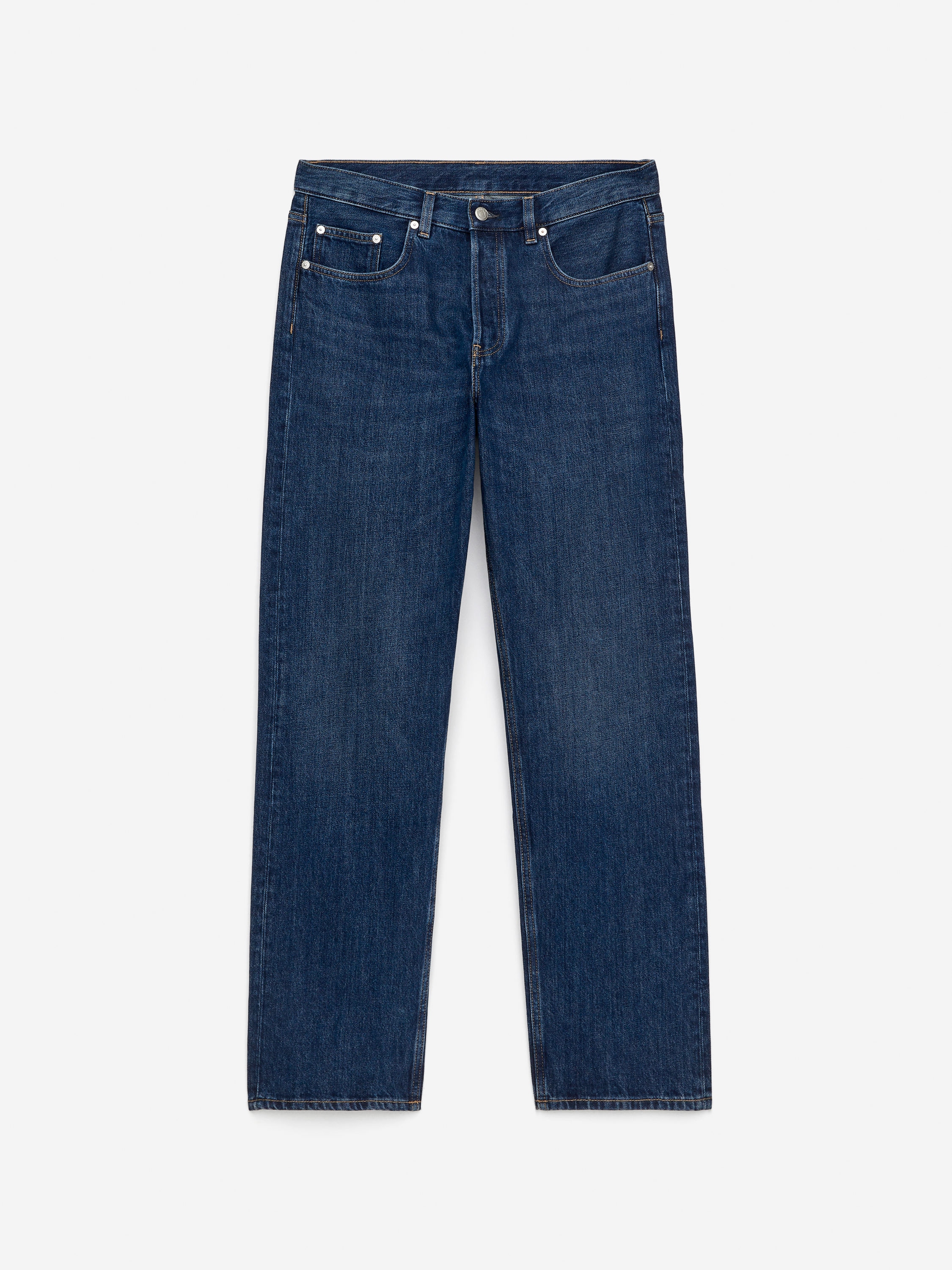 OCEAN Loose Straight Jeans-#454553-16317