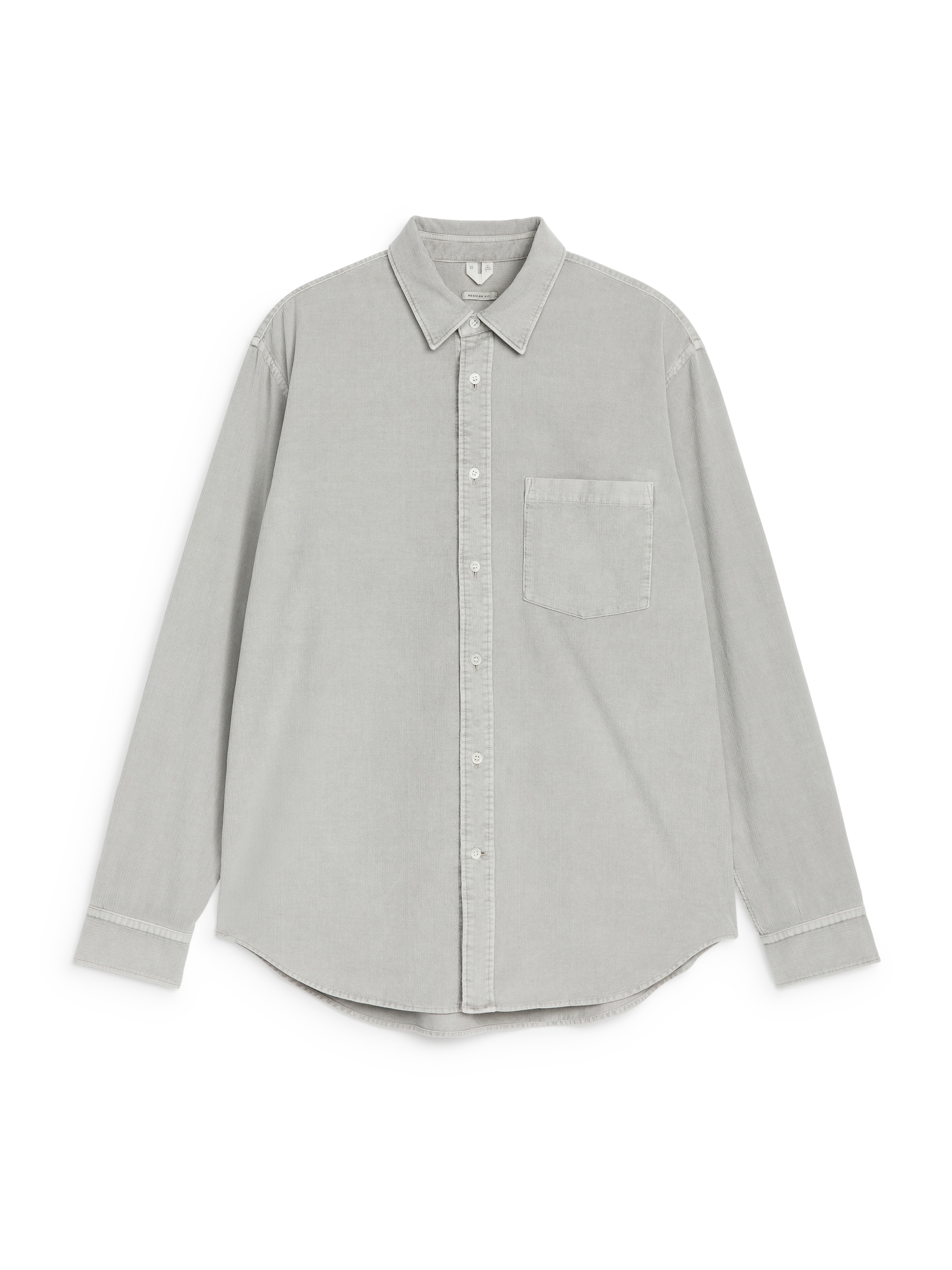 Größeres Bild ansehen: Cord-Hemd - Grau - Men | H&M DE 1