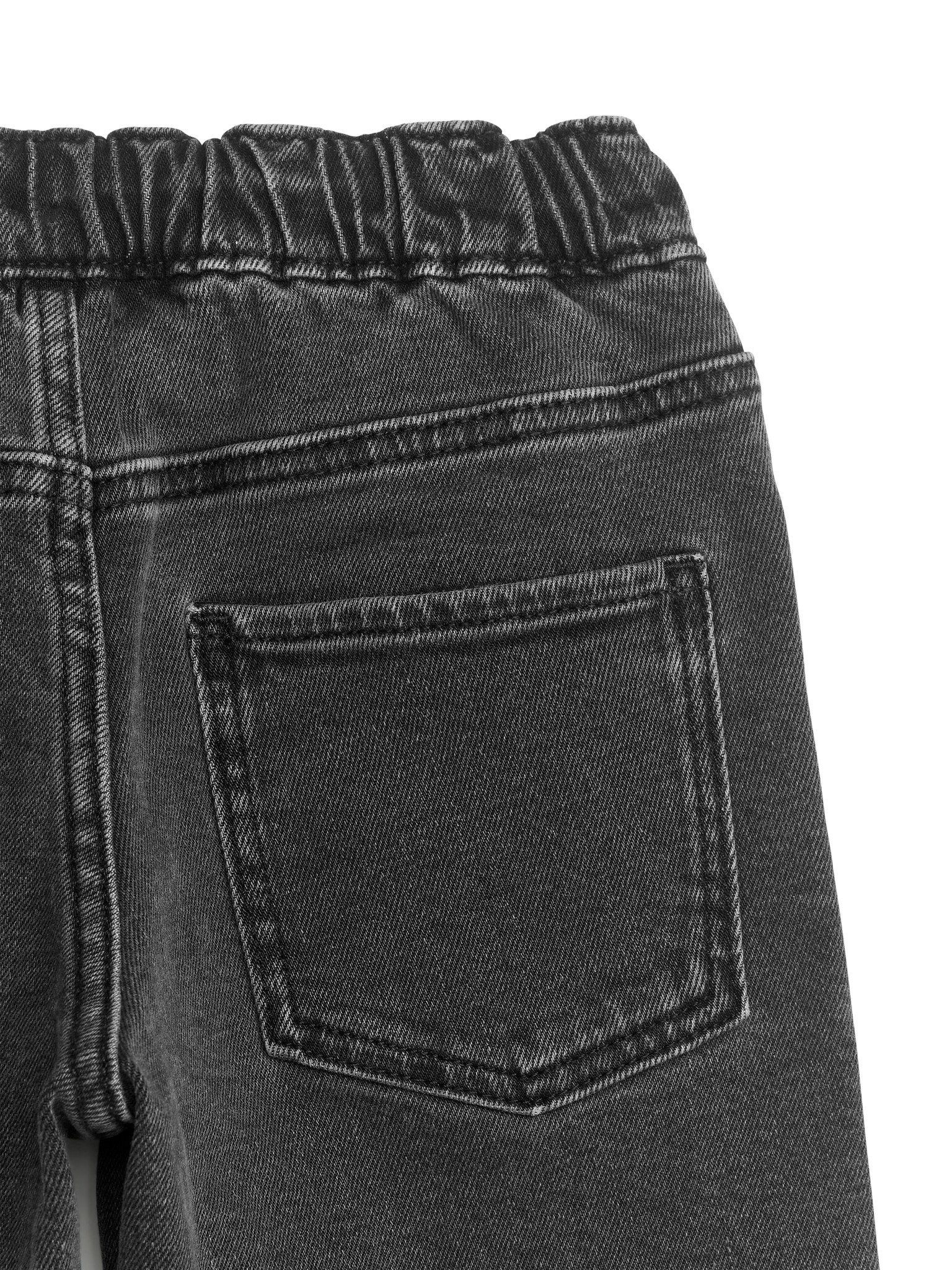 Pull-on denimbukser - Forvasket sort/Blå/Sort/Mørkeblå/Forvasket grå/Lyseblå/Mellemblå - 2