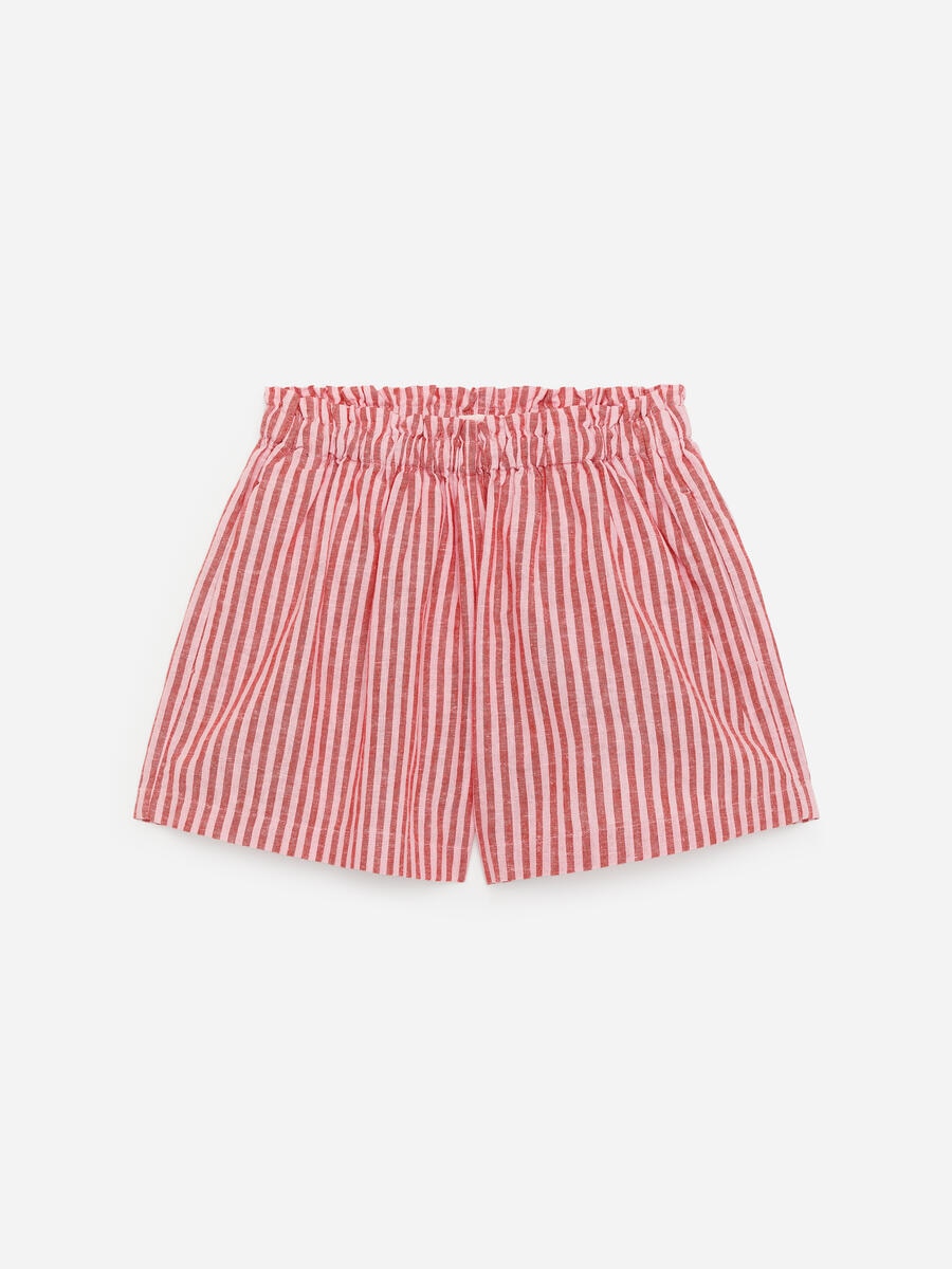 ARKET Girls  Paper Bag Shorts Red,  size 116