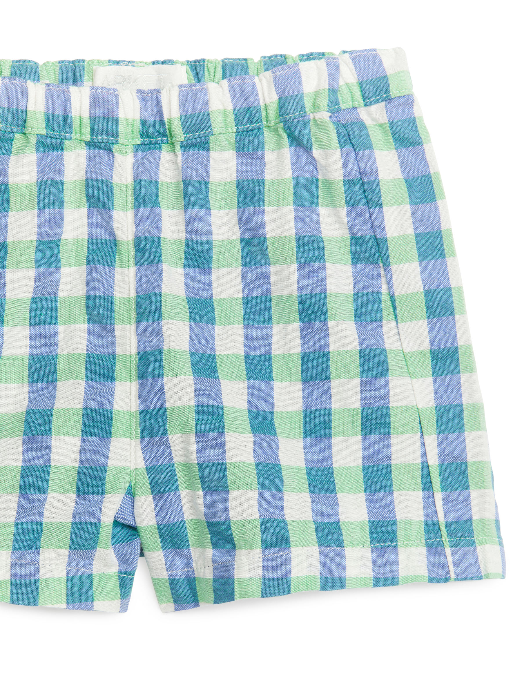 Seersucker-Shorts - Grün/Blau - Regular Fit - Kinder - StillMedia/DescriptiveDetail - 2