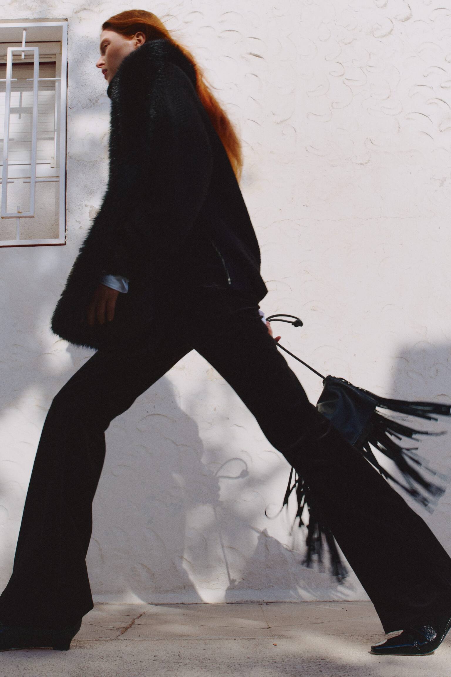 Keilstiefelette - Schwarz - 9