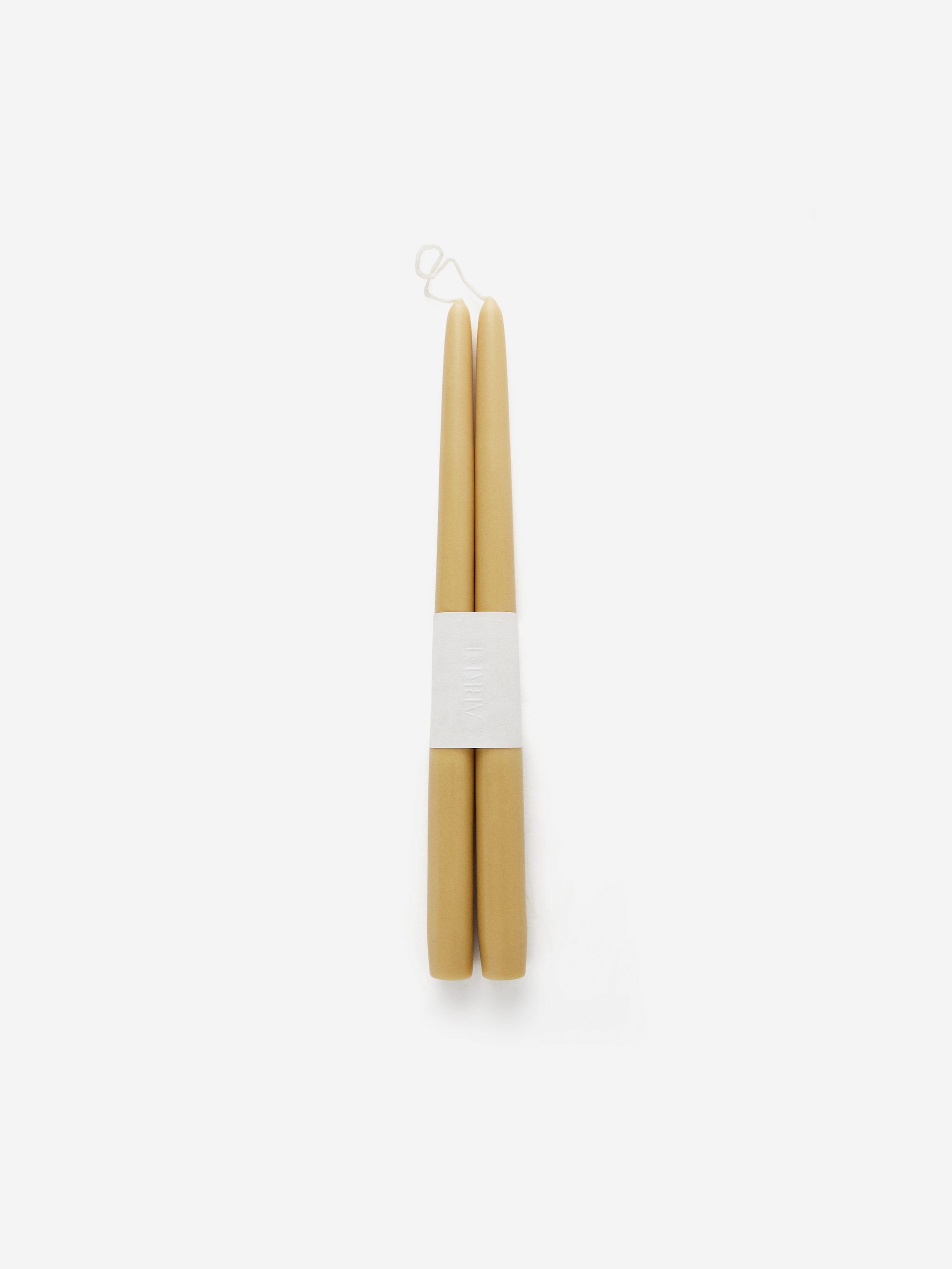 Tapered Candles Set of 2-#D8CCA3-16169