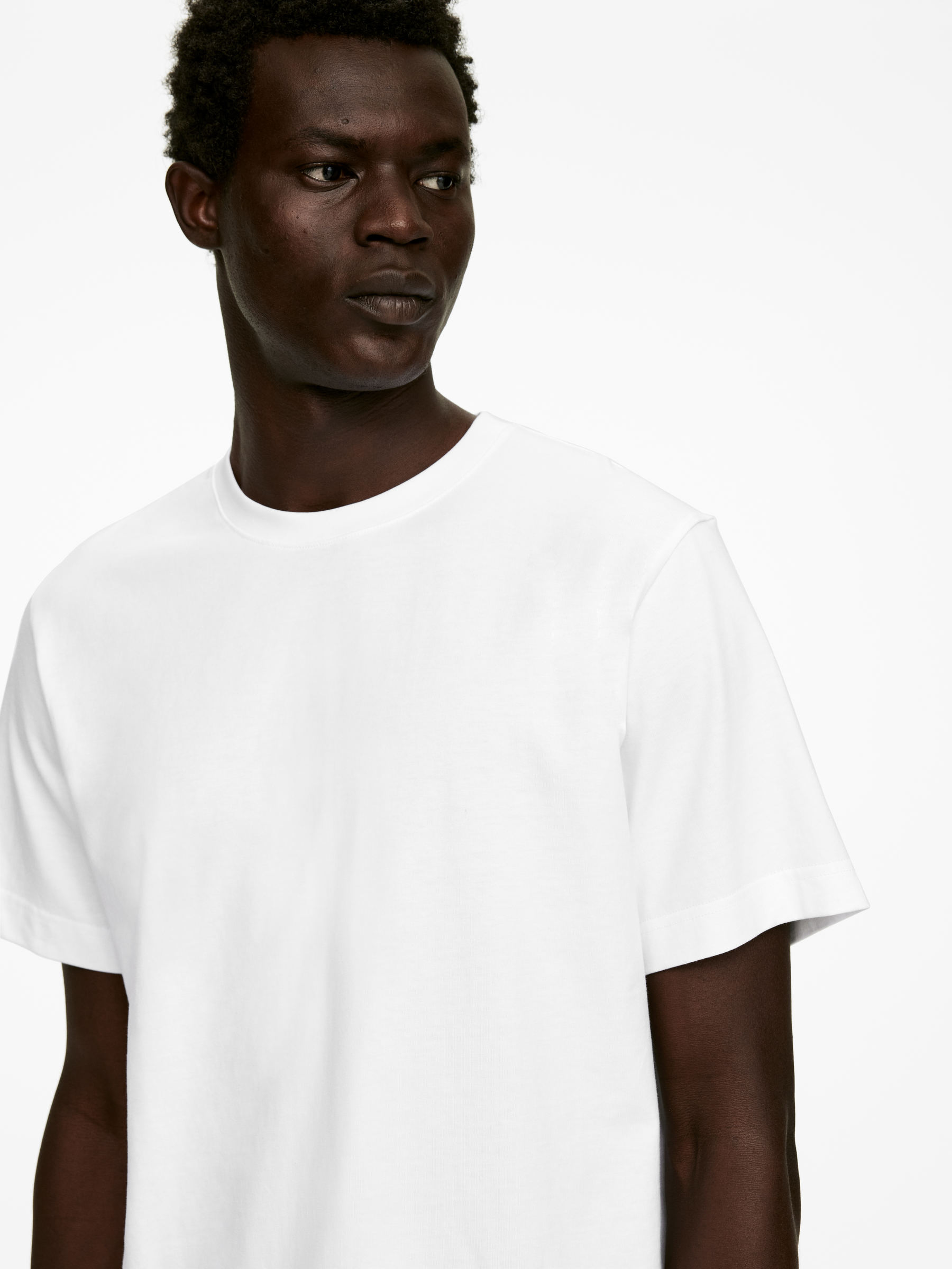 T-shirt décontracté 220 GSM - Blanc - Regular fit - Homme - StillMedia/Lookbook - 59