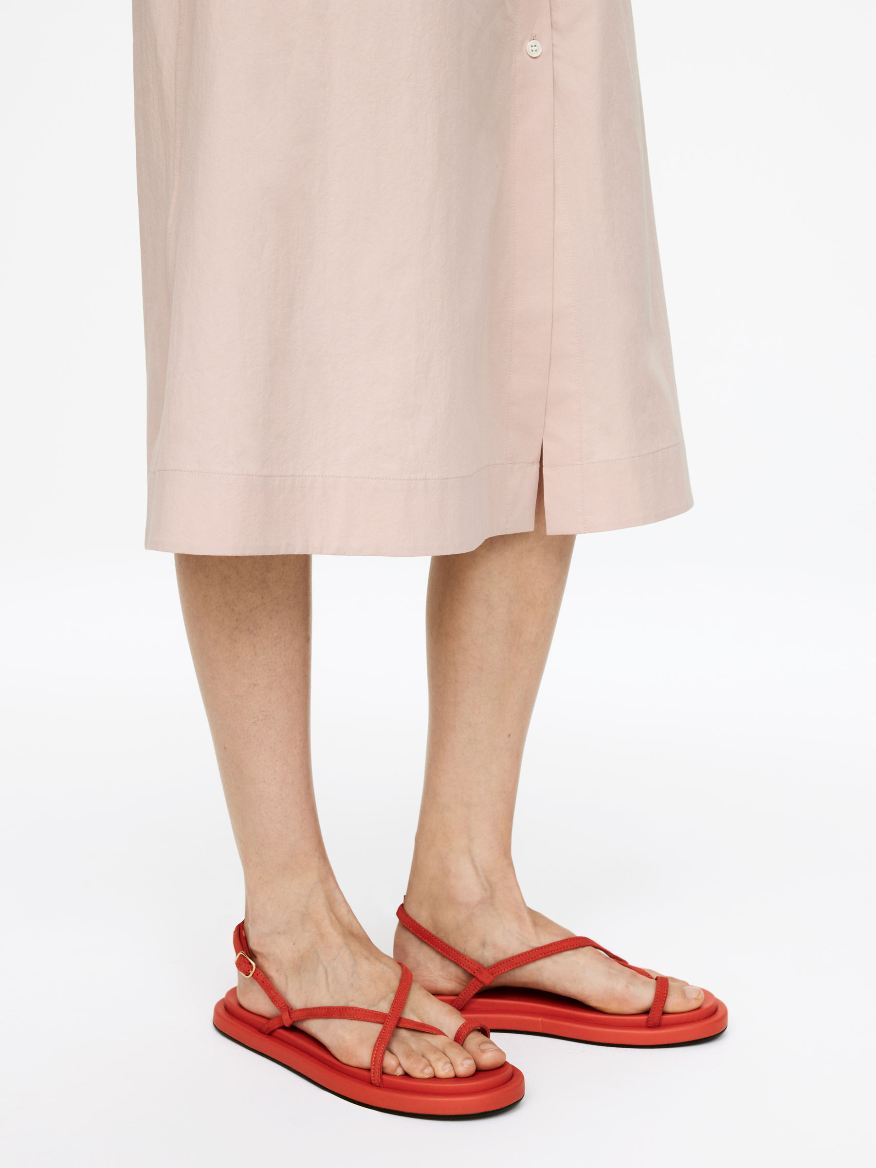 Sandalias de tiras de piel - Naranja - Women - StillMedia/Lookbook - 7