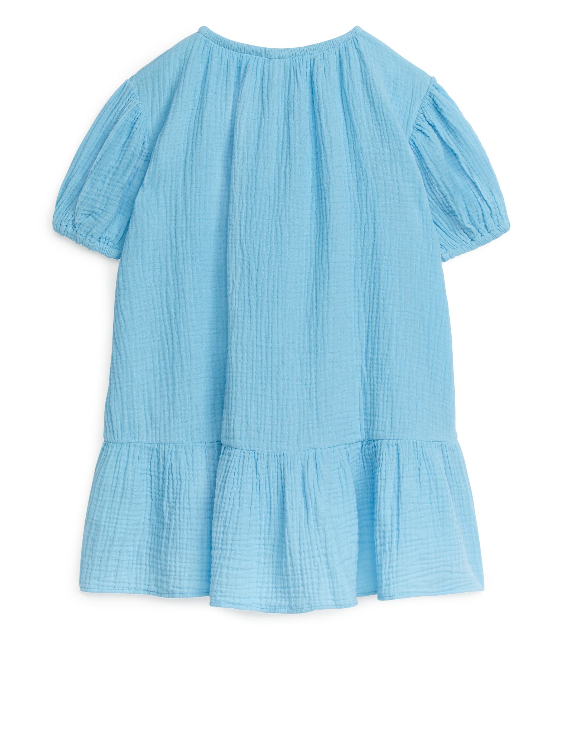 Kleid aus Baumwollmusselin - Hellblau - Oversize - Kinder - StillMedia/DescriptiveStillLife - 2