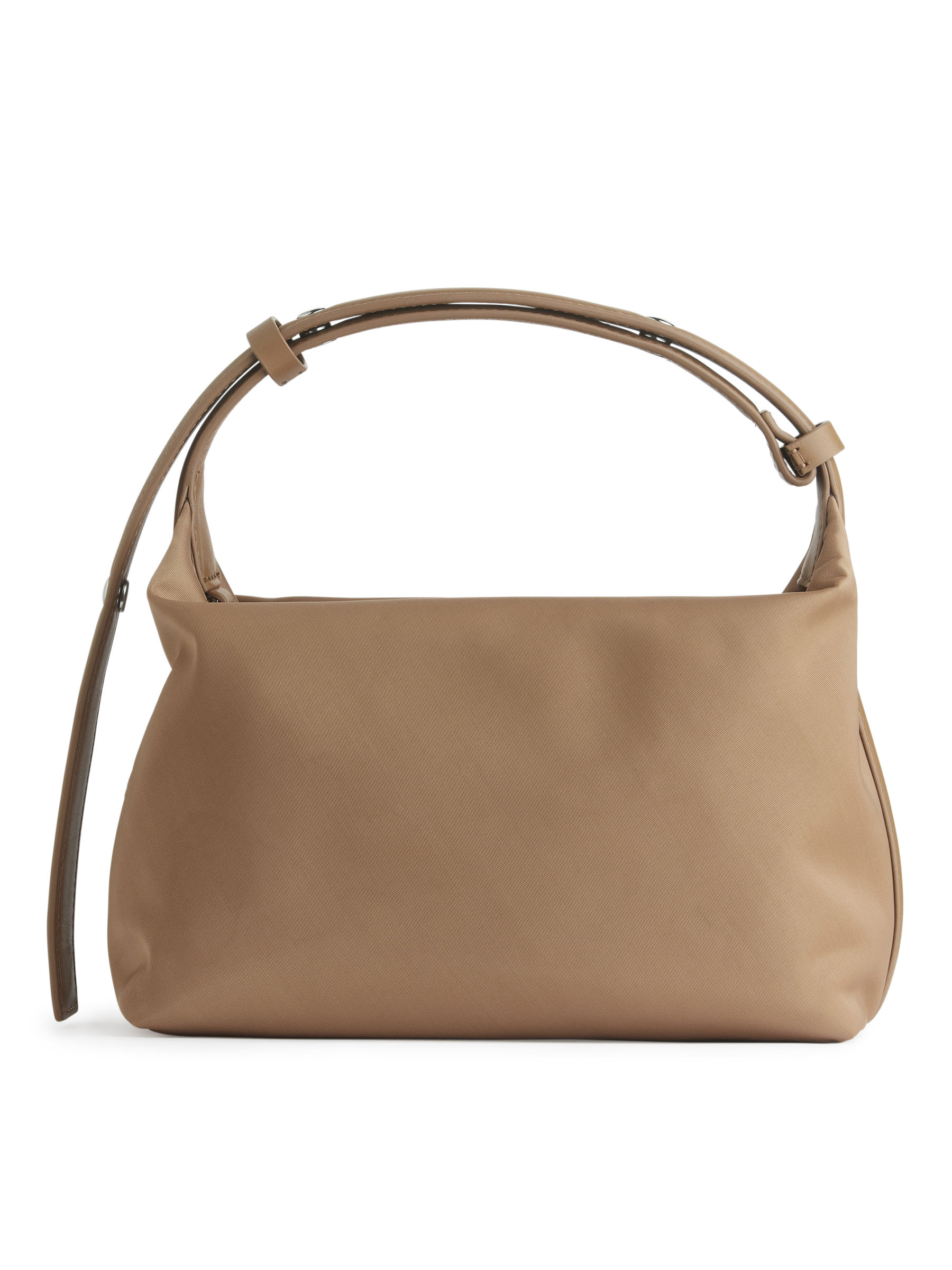 Bolso bandolera con detalles de piel - Beige - Women - StillMedia/DescriptiveStillLife - 4