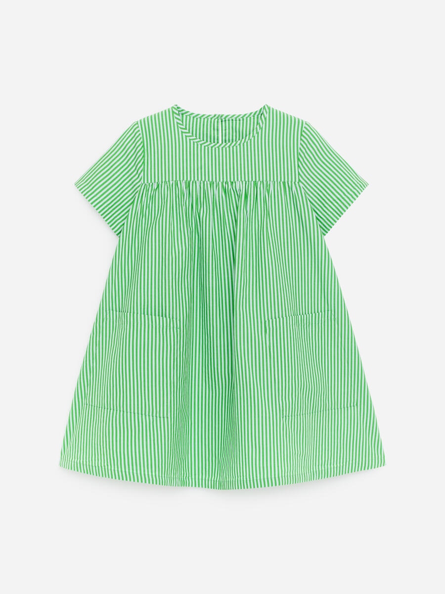 ARKET Girls  Cotton Dress Green,  size 122