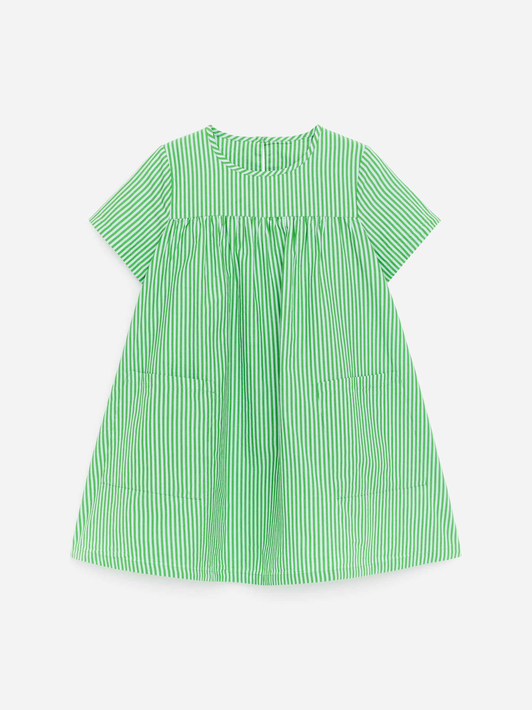 Robe en coton-#75A95F-19081