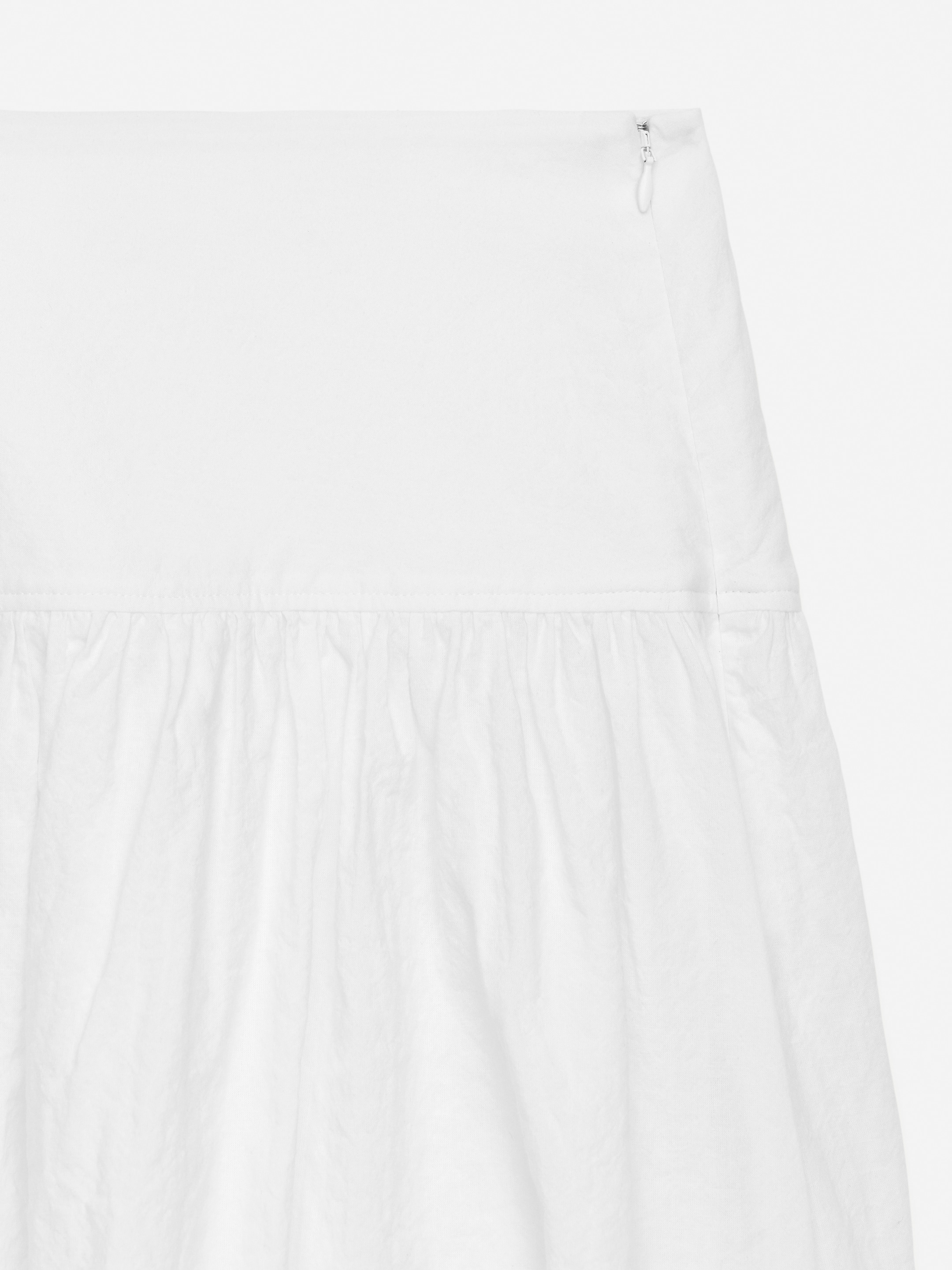 Seersucker Skirt - Off White - Regular fit - Women - StillMedia/DescriptiveDetail - 1