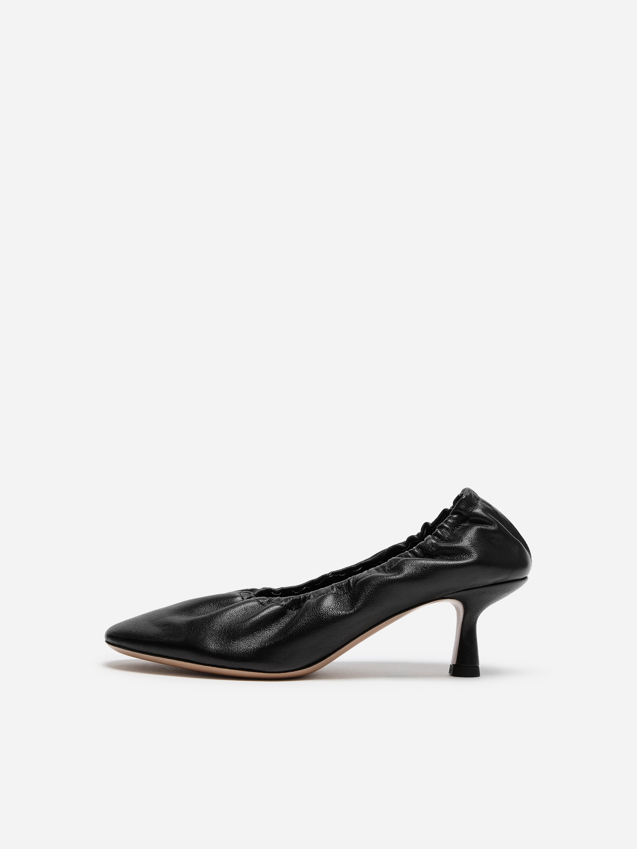 Czółenka z marszczeniami - Szarobrązowy - women - StillMedia/DescriptiveStillLife - 3