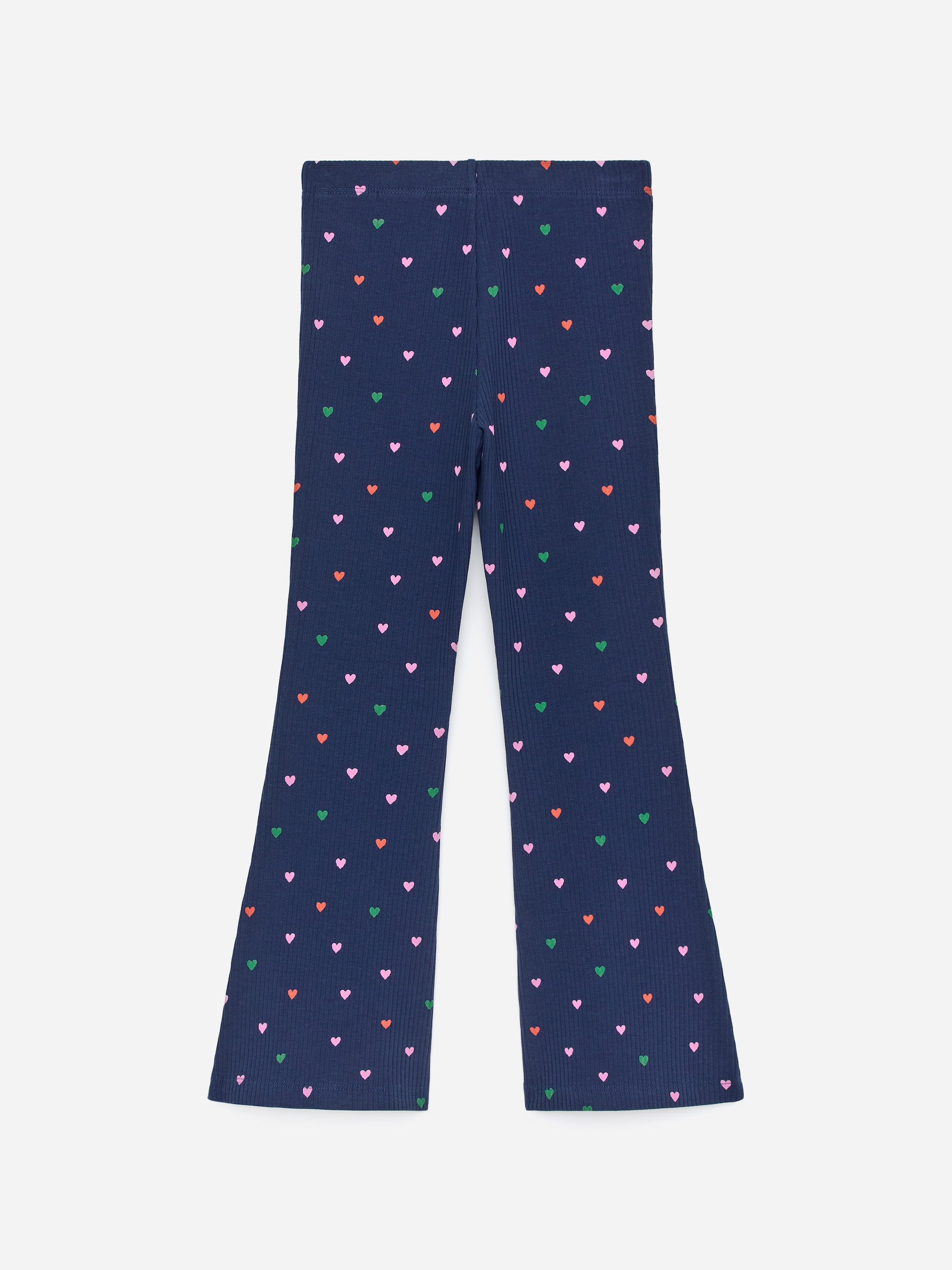 Flared Rib Leggings - Blue/Multi Colour - Regular fit - Children - StillMedia/DescriptiveStillLife - 3