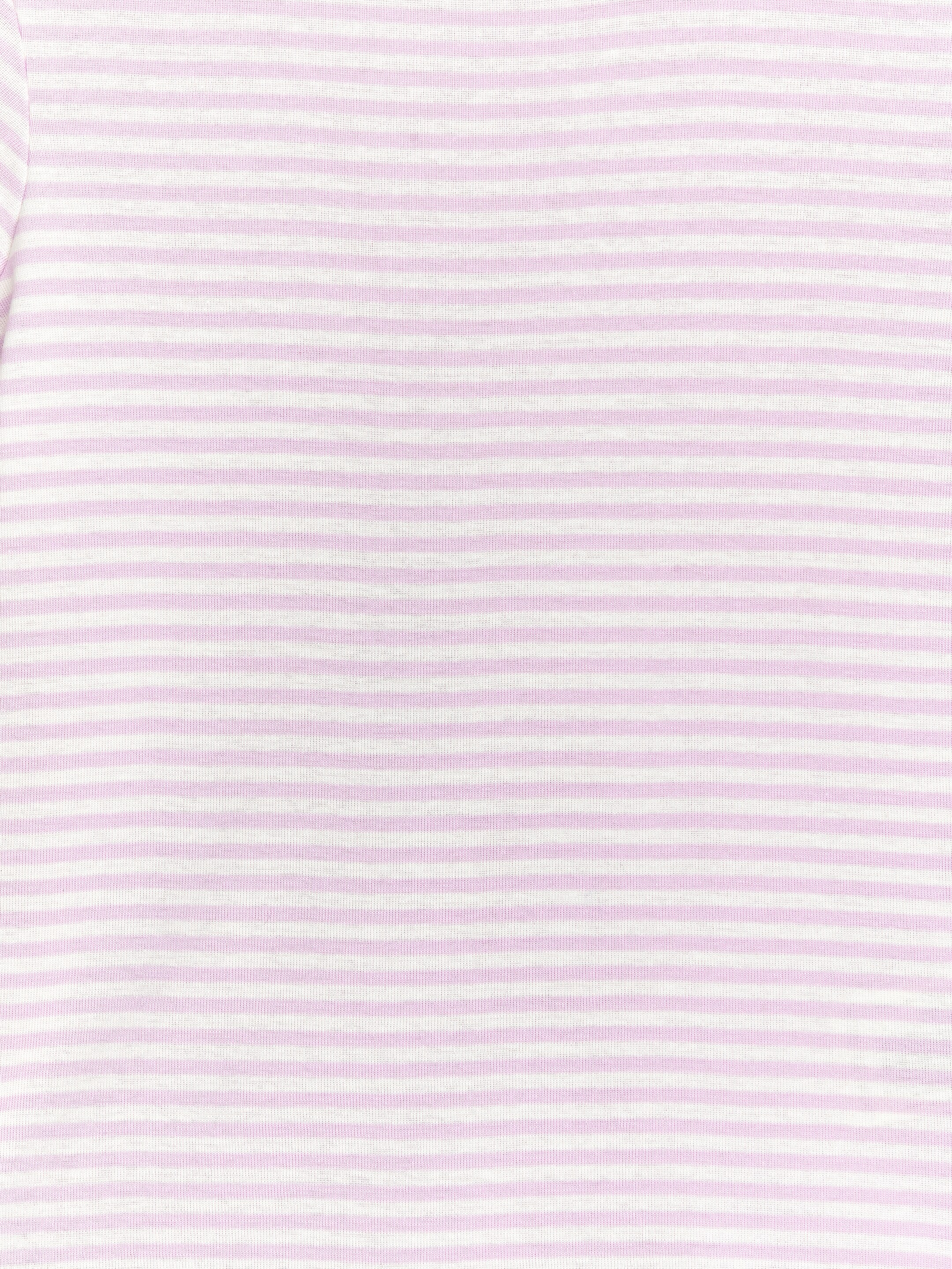 Näytä suurempi kuva: Jersey-pyjamasetti - Liila/valkoinen - Kids | H&M FI 3