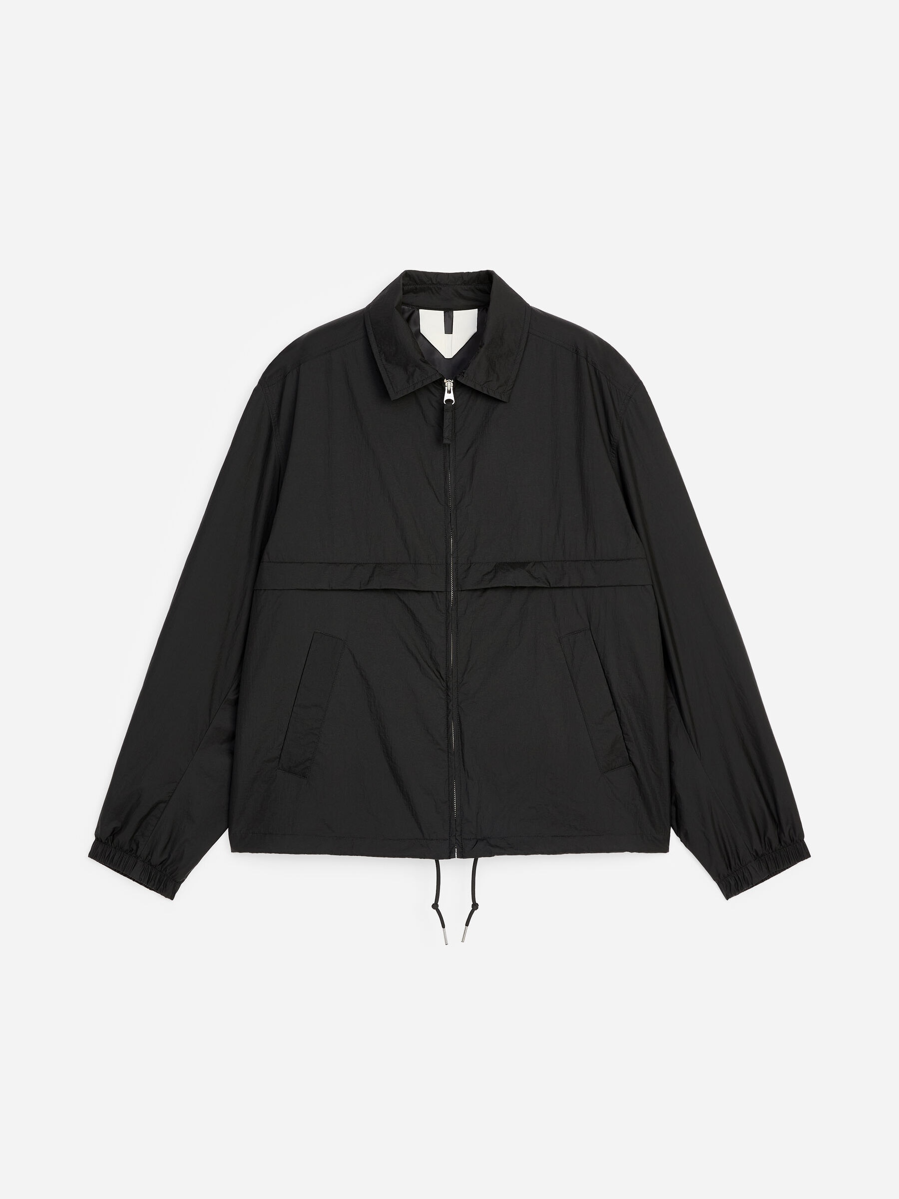 Nylon Windbreaker - Black - Regular fit - Men - StillMedia/DescriptiveStillLife - 1