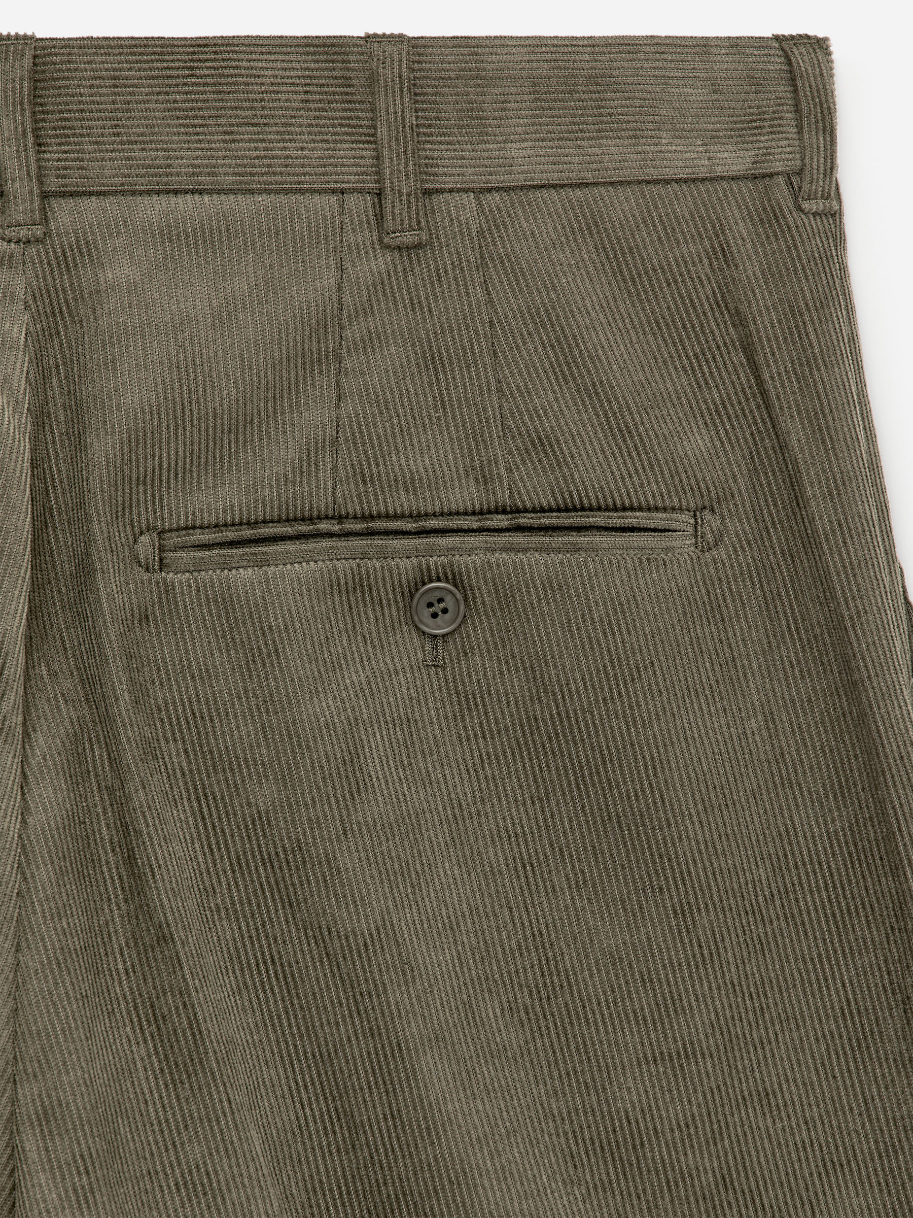 Relaxed Corduroy Trousers - Green - Loose fit - Men - StillMedia/DescriptiveDetail - 6