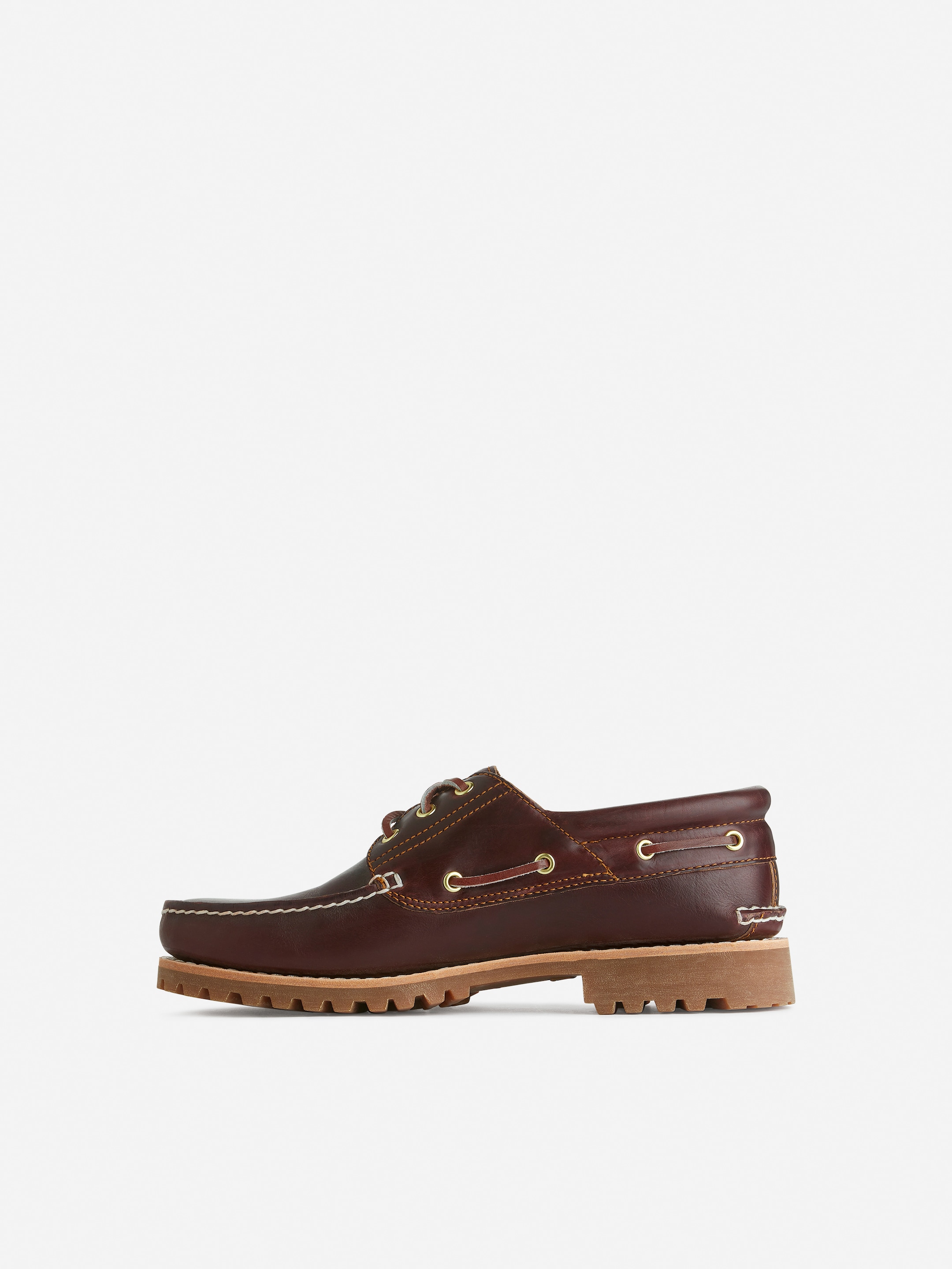 Timberland 3-Eye Lug Handsewn Boat Shoe - Brown - Men - StillMedia/DescriptiveStillLife - 2