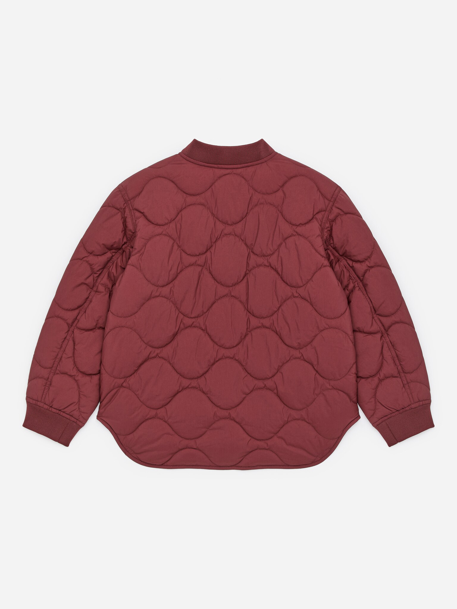 Veste matelassée - Rouge foncé/Vert/Vert kaki/Mauve - 2