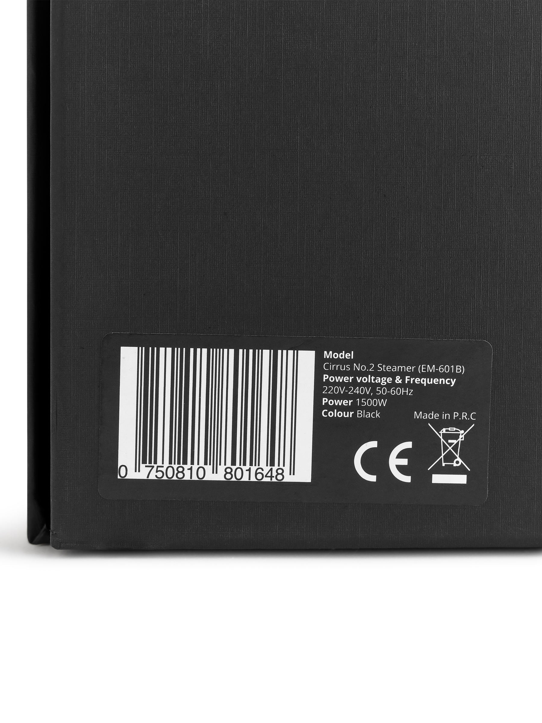 Steamery Cirrus No. 2, Hand-Steamer mit EU-Stecker - Schwarz - Haushaltswaren - StillMedia/DescriptiveDetail - 6