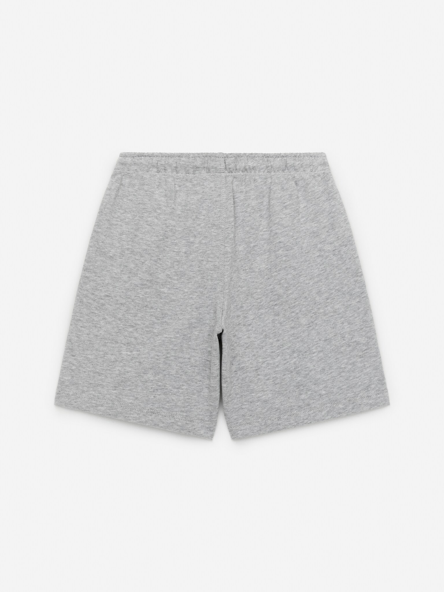 Jersey short - Grijs gemêleerd/Donkerblauw - 2
