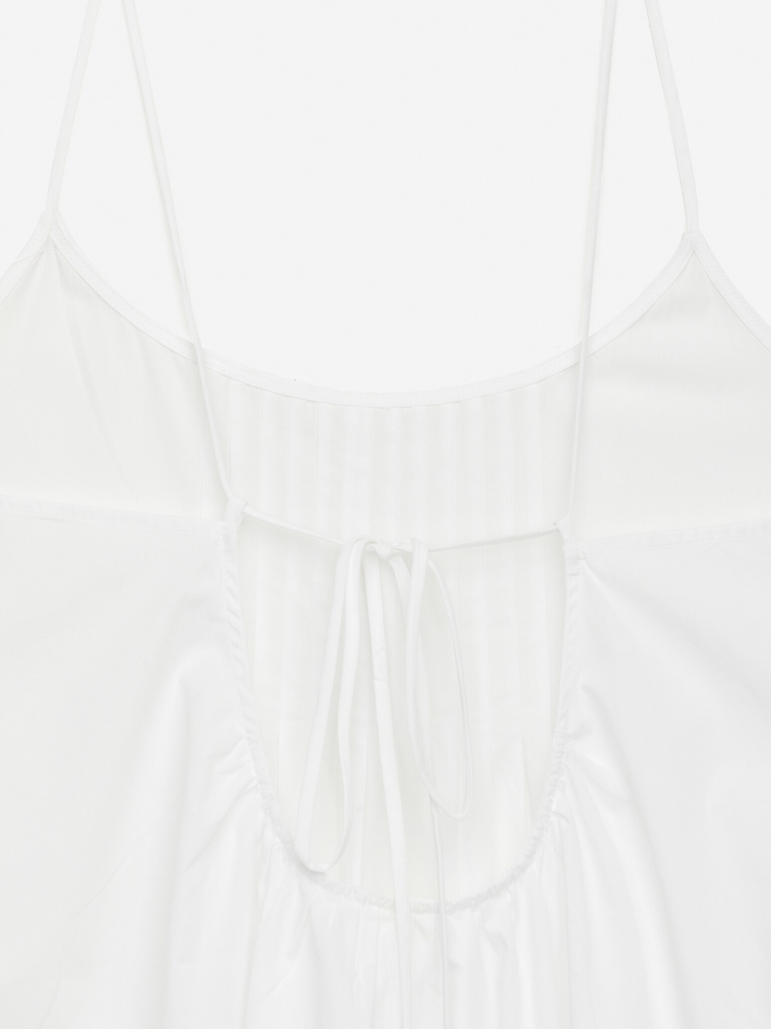 Robe à nouer dans le dos - Blanc - 6
