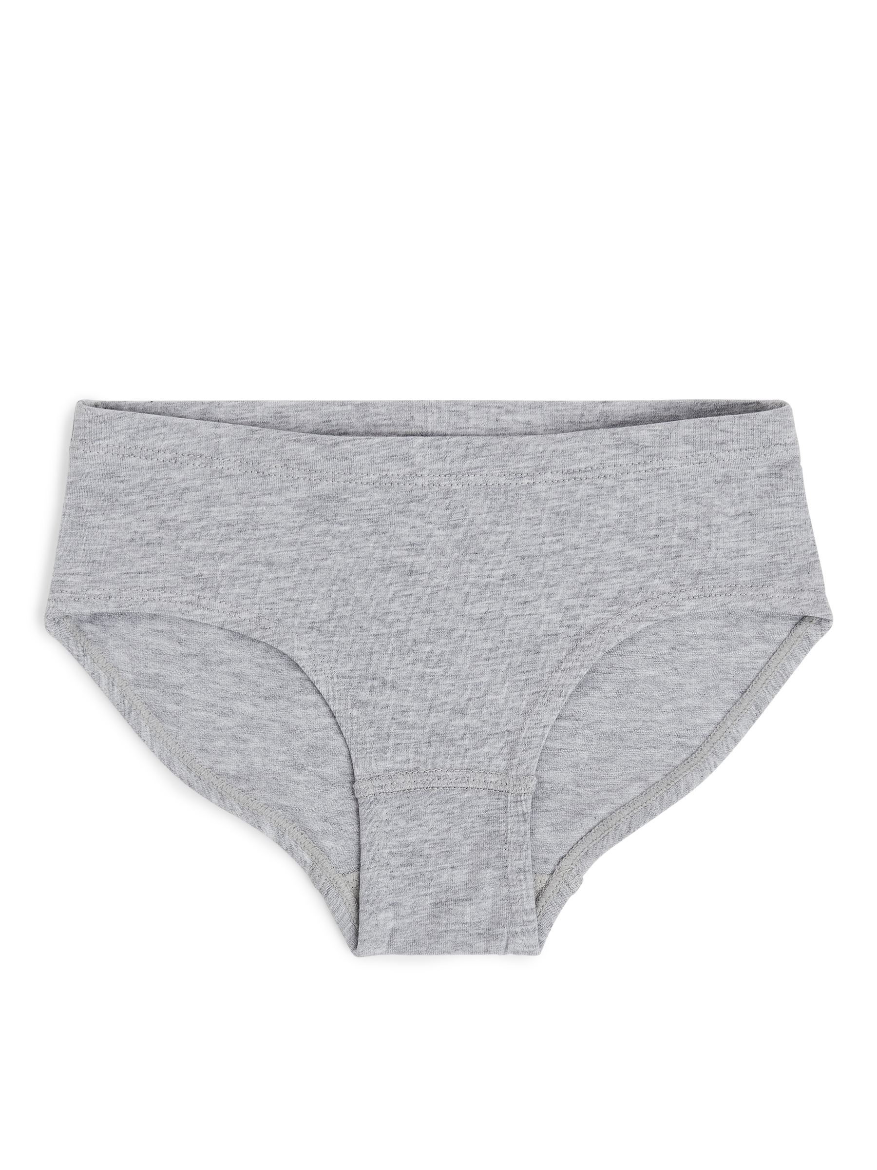 Slips aus Baumwolljersey, 3er-Set - rosa/weiß/grau - Regular Fit - Kinder - StillMedia/DescriptiveDetail - 1