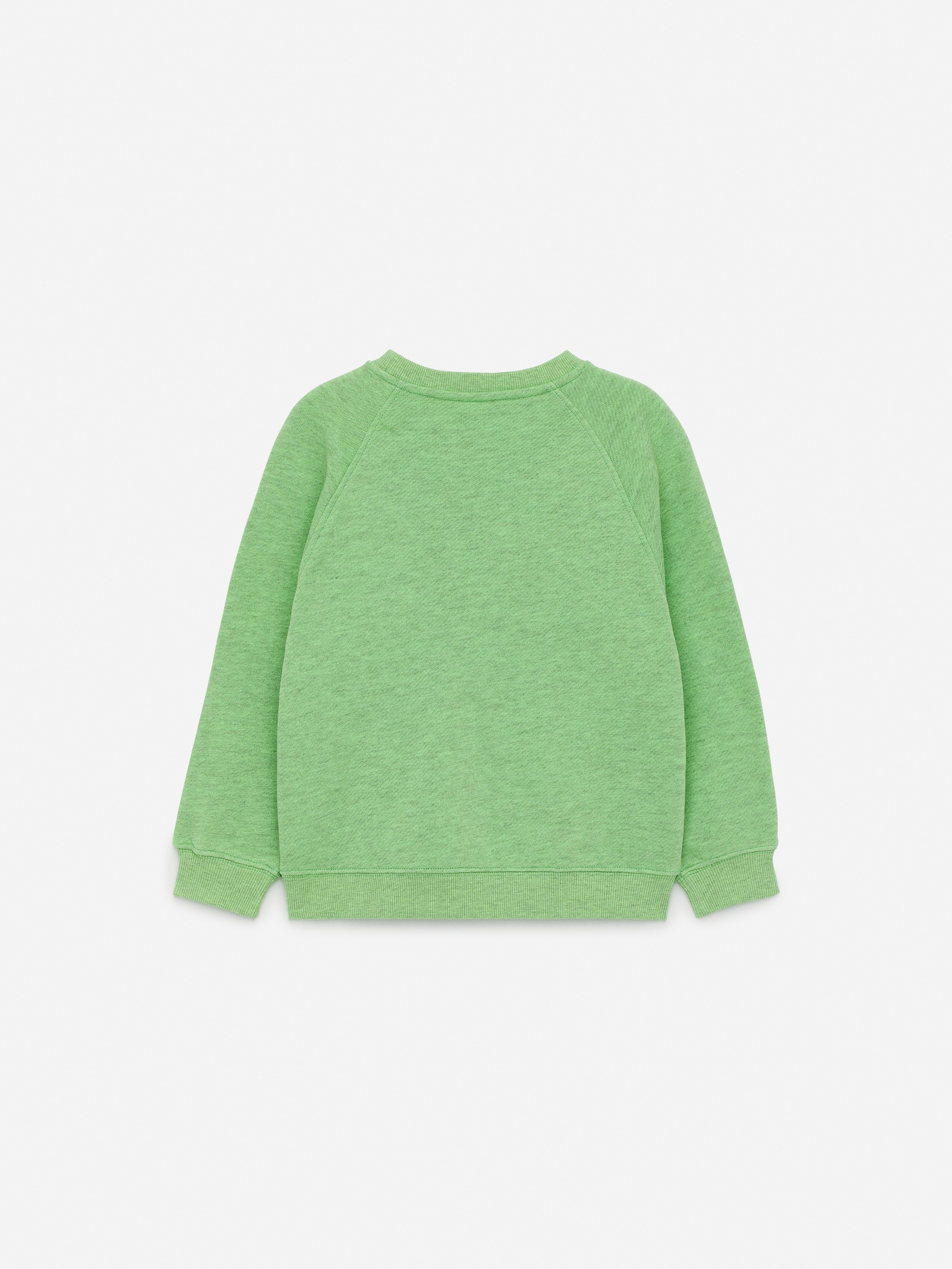 Heavyweight Sweatshirt - Green Melange - 3