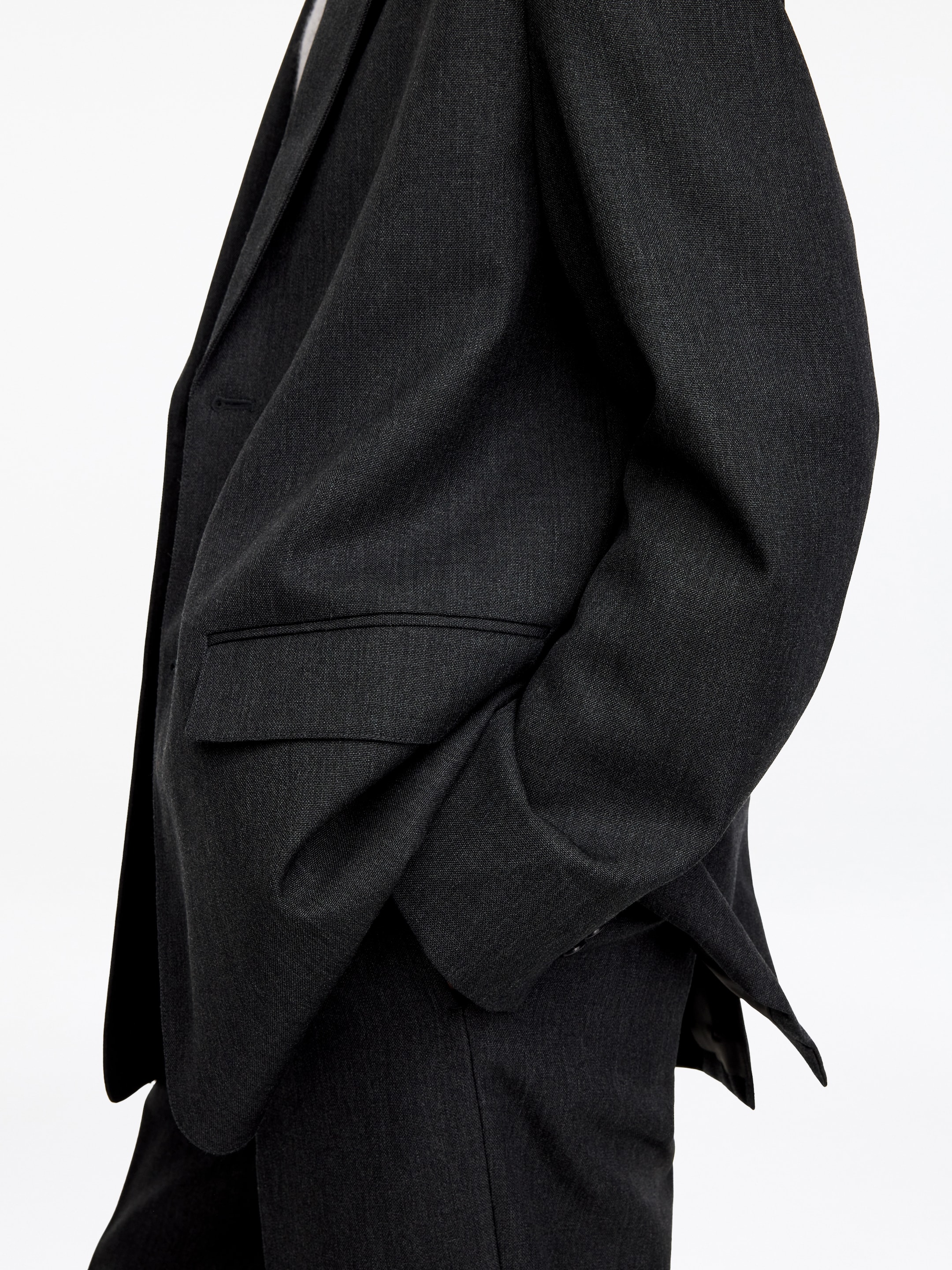 Blazer in lana - Grigio scuro - Relaxed fit - men - StillMedia/Lookbook - 5