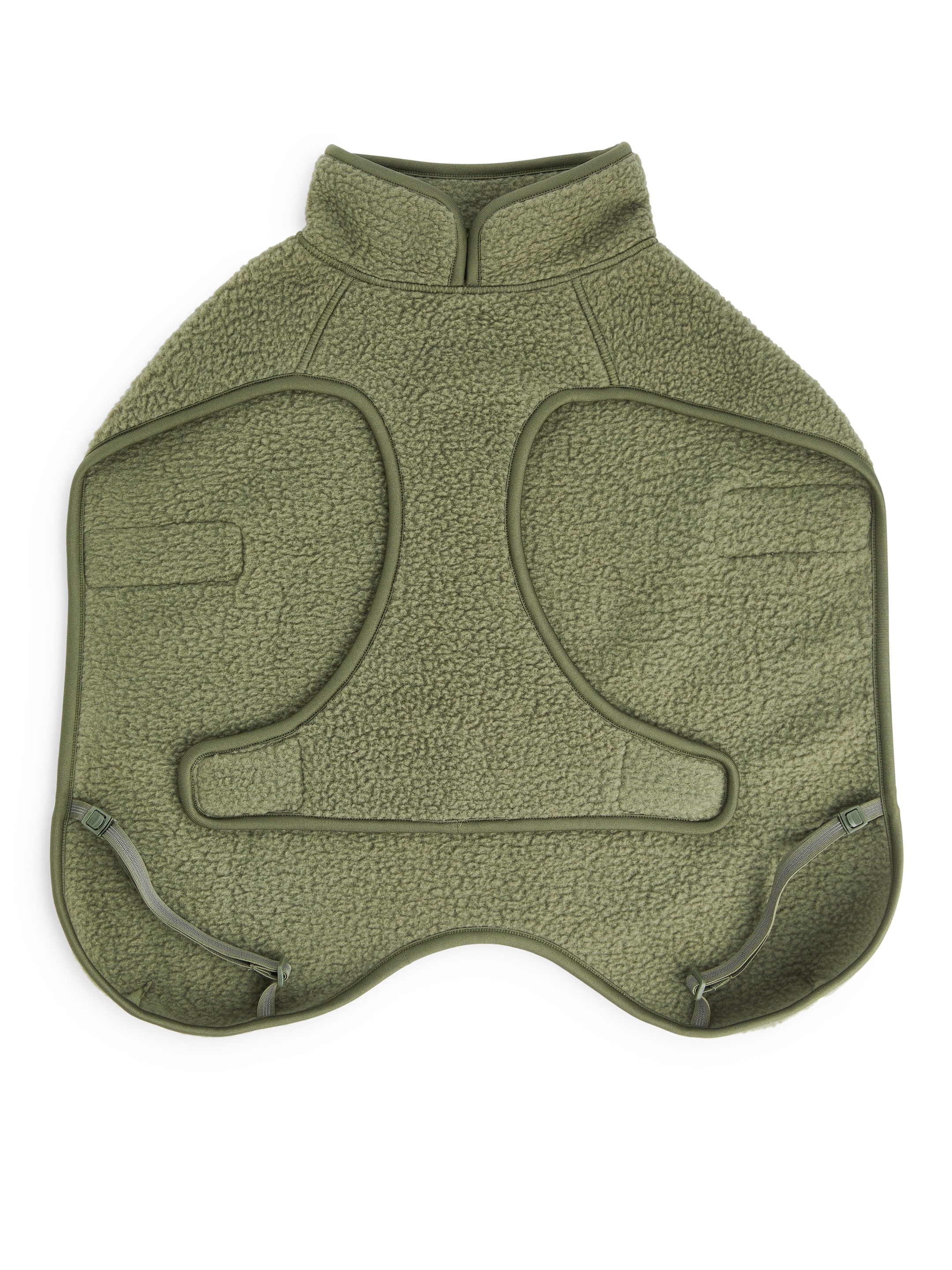 Ingrandisci l'immagine: Dog Fleece Jacket - Khaki Green | H&M CH 2