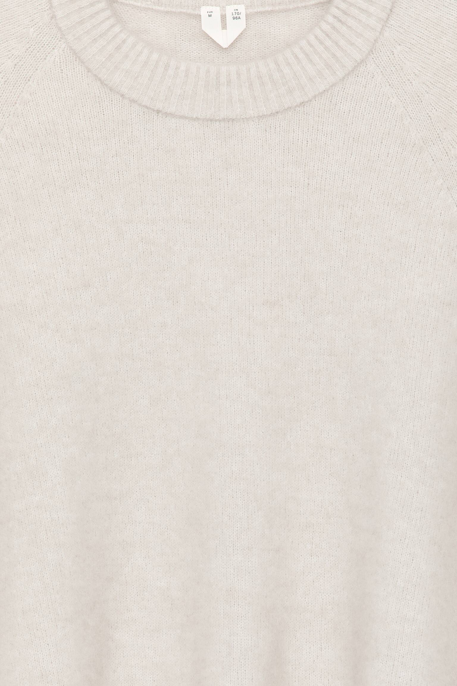 Maglione in misto alpaca e lana - Talpa chiaro/Marrone - 6