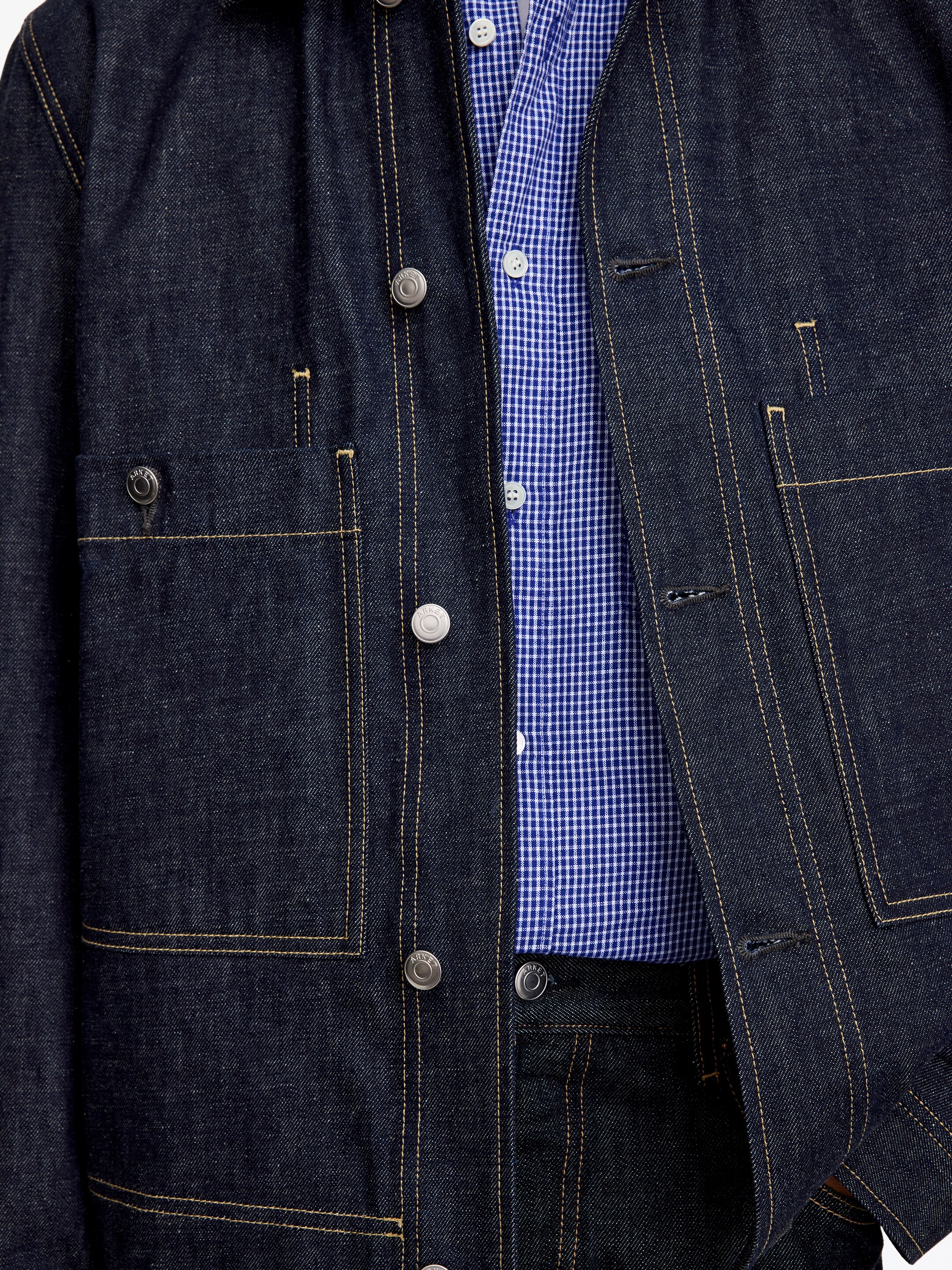 Surchemise en jean - Bleu marine foncé - Relaxed fit - men - StillMedia/Lookbook - 6