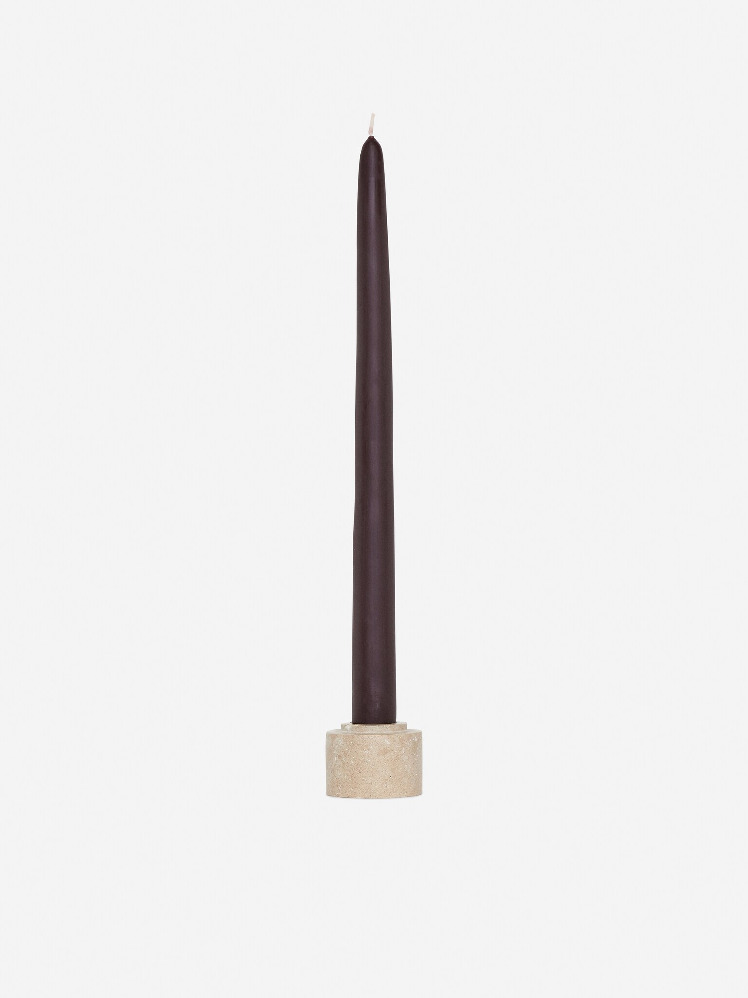 Set da 6 candele affusolate - Bordeaux/Bianco sporco/Dusty Pink - 2