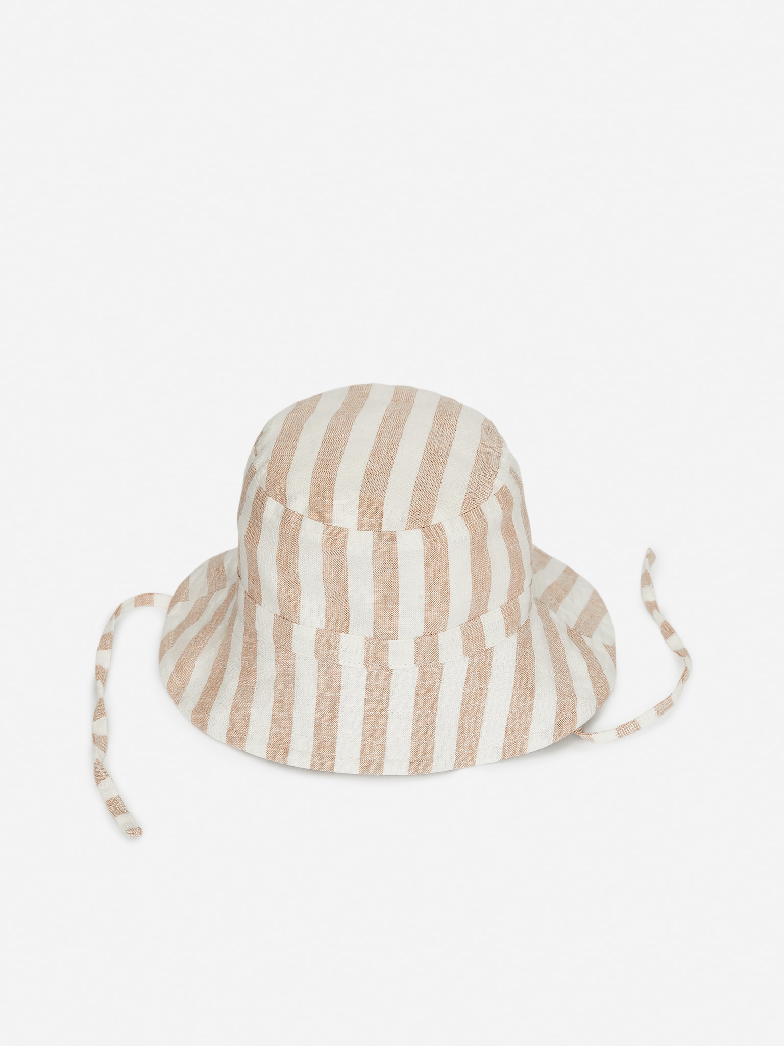 Chapeau d'été en coton et lin - Écru/Beige - 3
