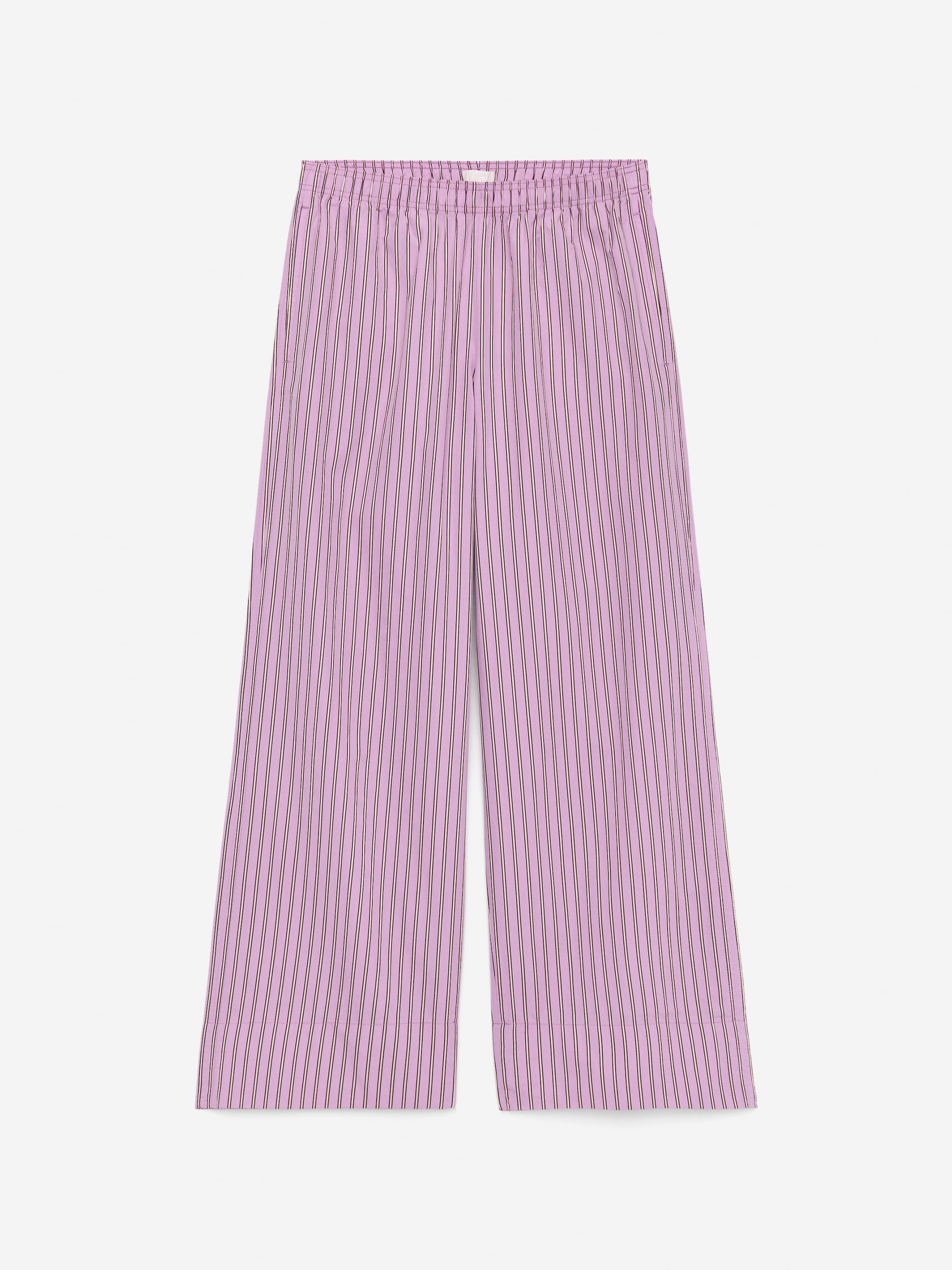 Cotton Trousers - Pink - Relaxed fit - Women - StillMedia/DescriptiveStillLife - 2
