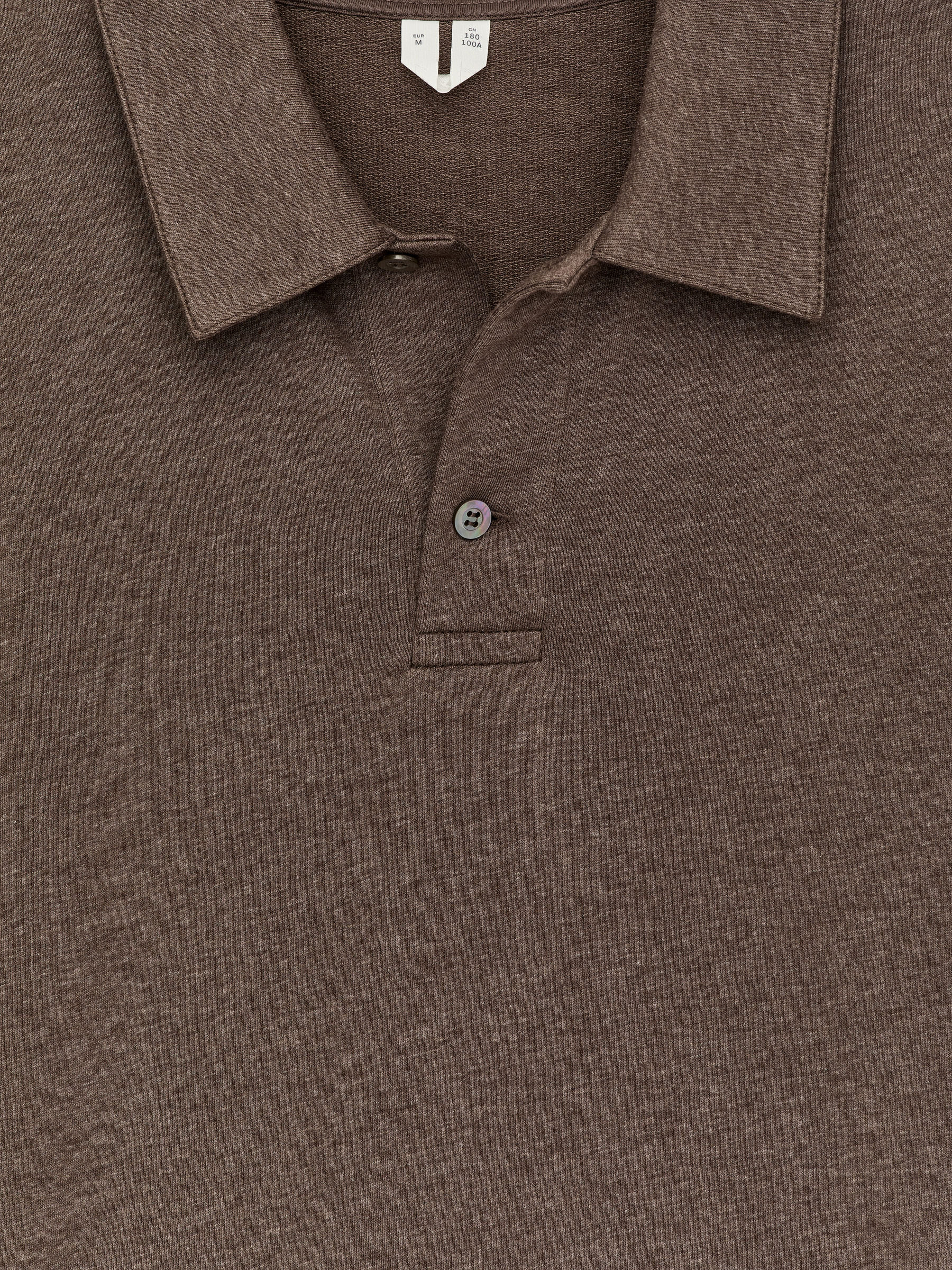 Pull polo en coton et lyocell - Taupe - Regular fit - Homme - StillMedia/DescriptiveDetail - 2