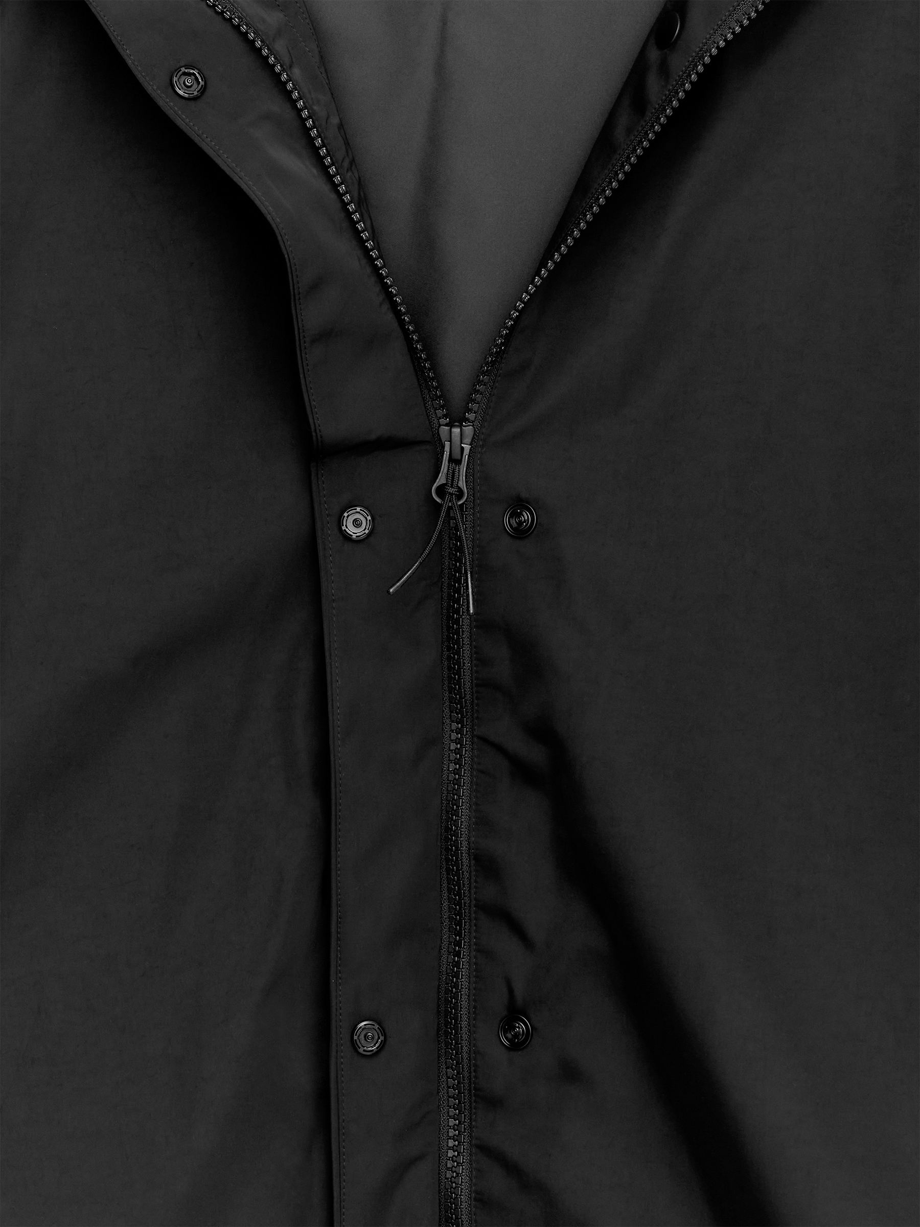 Hooded Windbreaker - Black - Regular fit - Women - StillMedia/DescriptiveDetail - 1