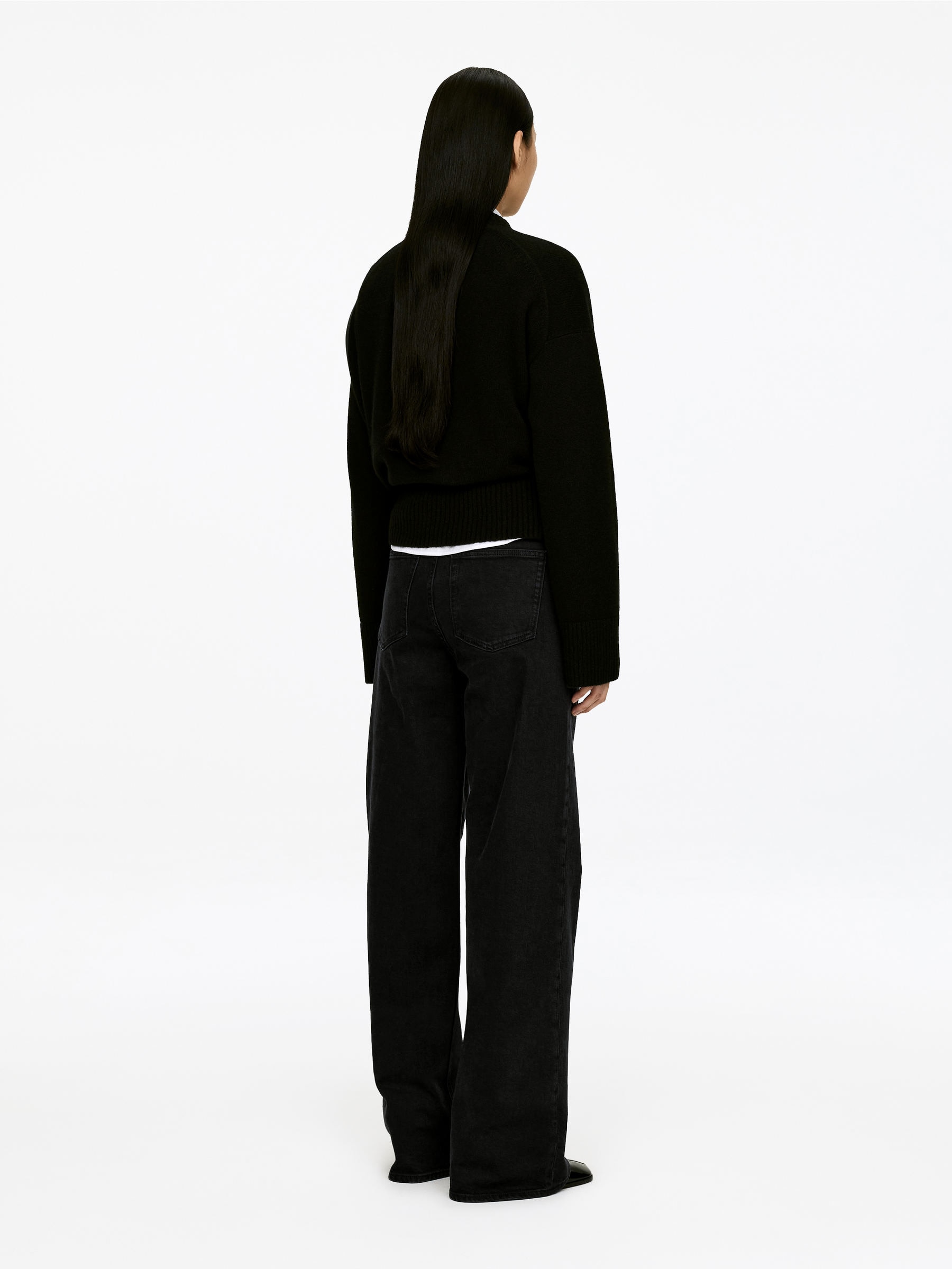 LUPINE utsvängda jeans - Svart - Slim fit - Women - StillMedia/Lookbook - 6