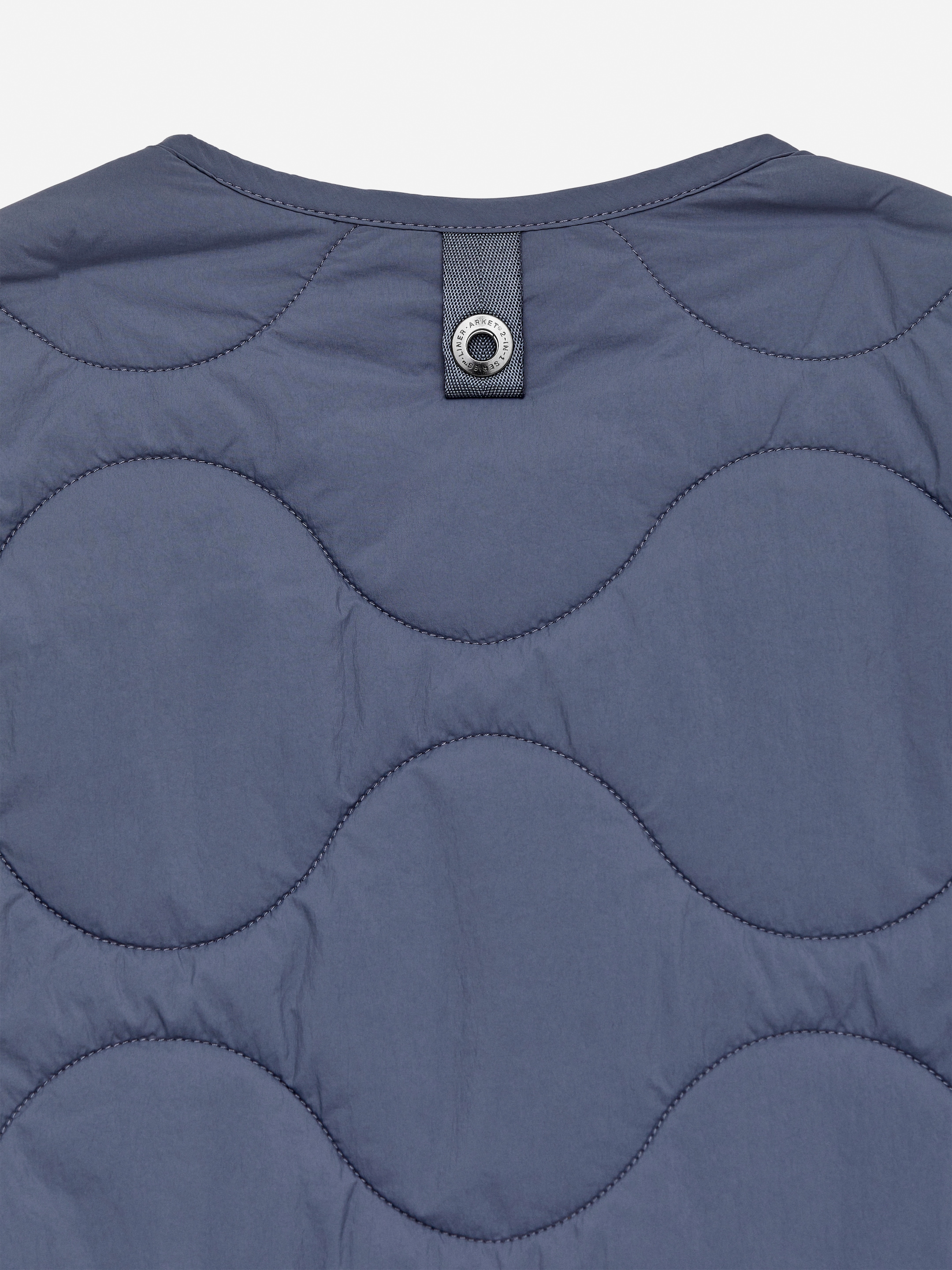 2-in-1 Quilted Liner Vest - Blue - Regular fit - Men - StillMedia/DescriptiveDetail - 1