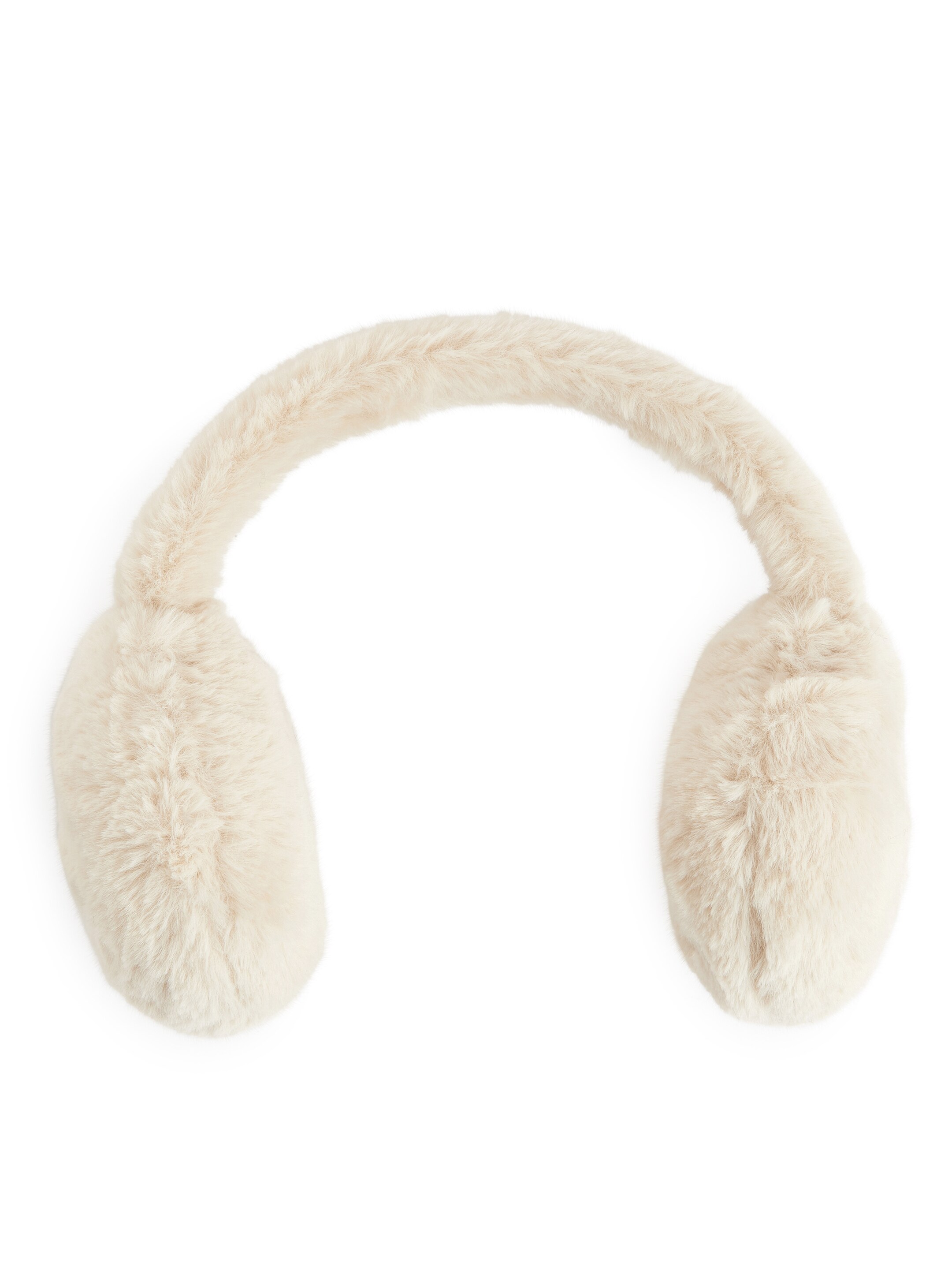 Zobacz większy obraz: Faux Fur Earmuffs - Złamana biel - Dziecko | H&M PL 1