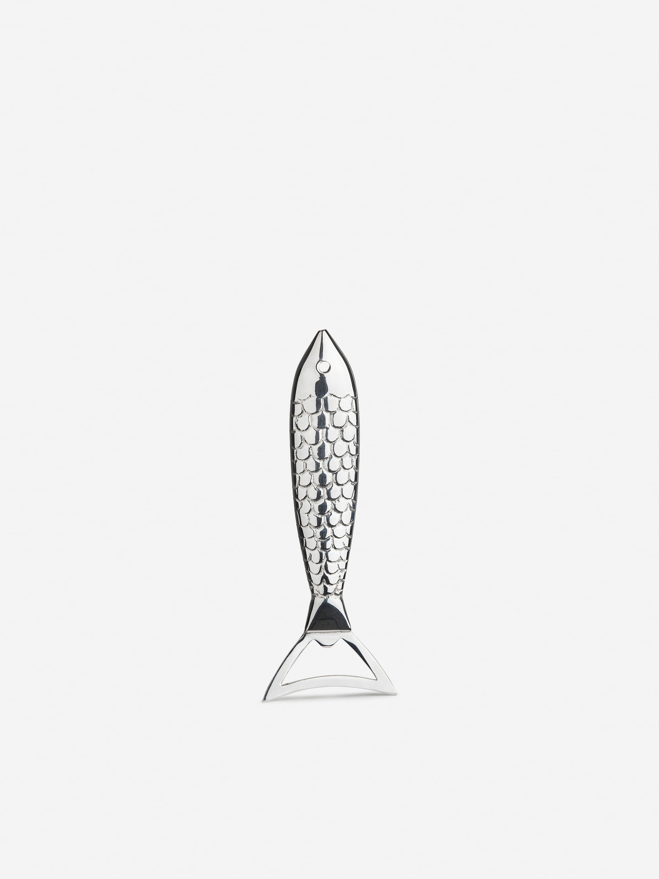 Silver Plated Bottle Opener-#ABAAAA-6601