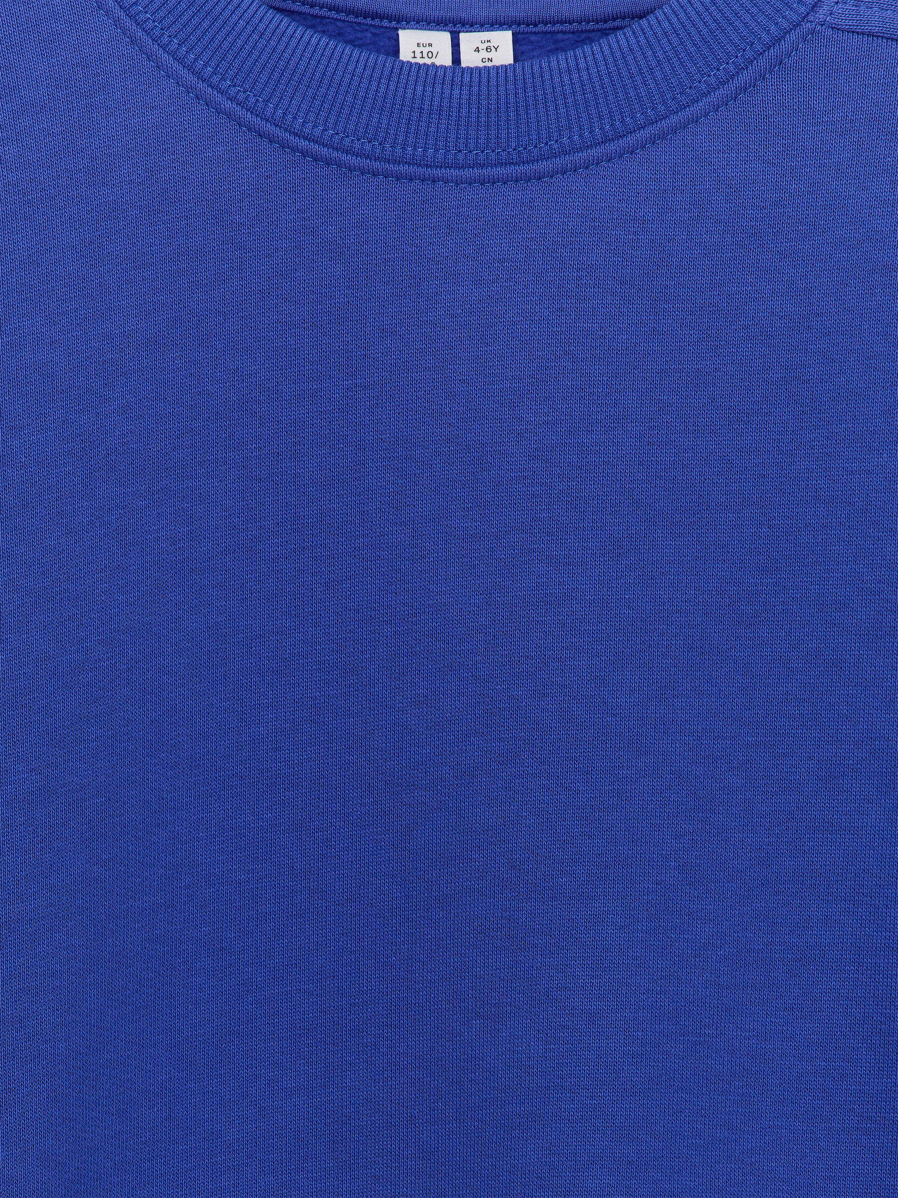 Heavyweight Sweatshirt - Bright Blue - Loose fit - Children - StillMedia/DescriptiveDetail - 4