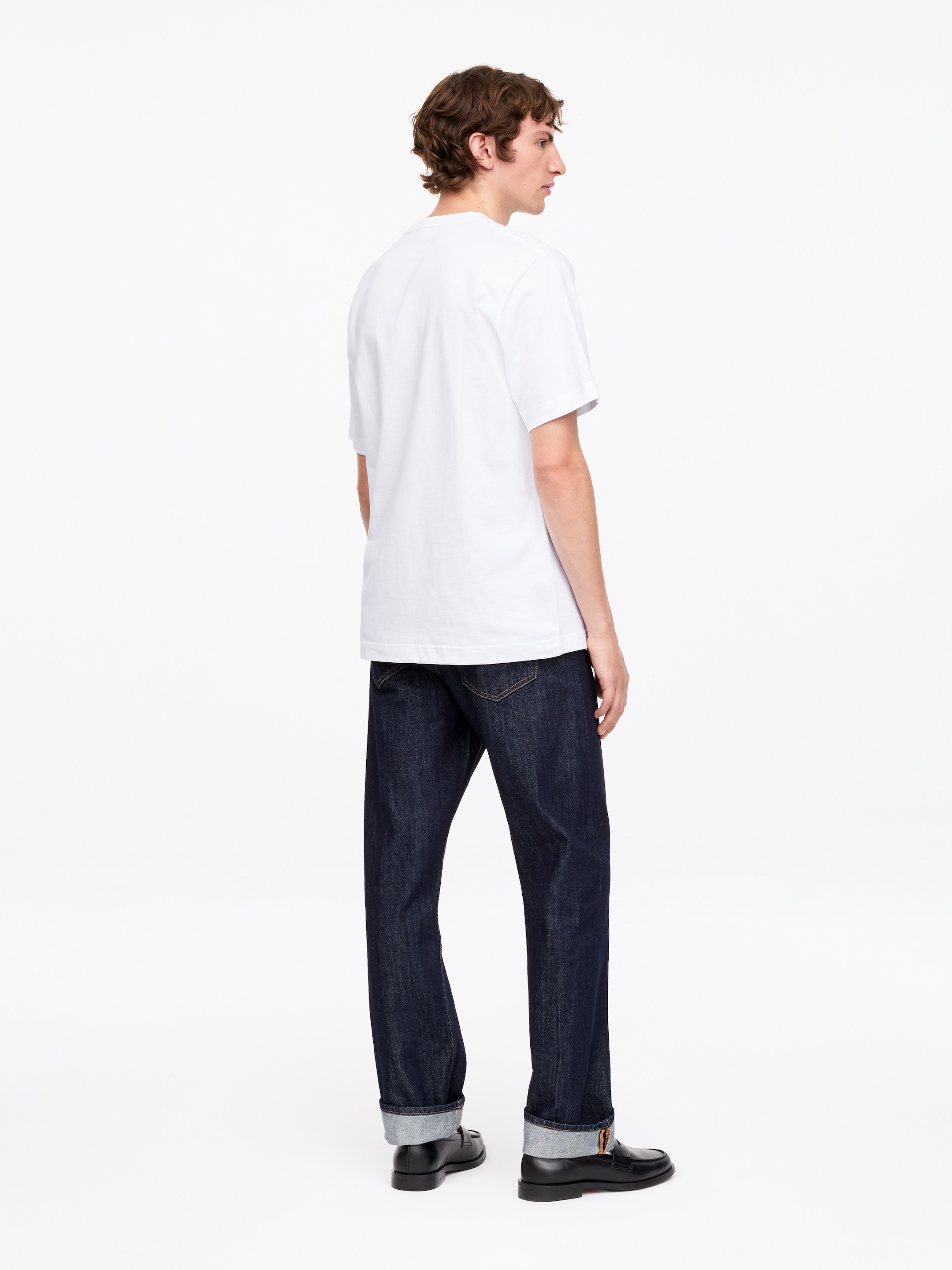 220 GSM Relaxed T-Shirt - White - Regular fit - Men - StillMedia/Lookbook - 70