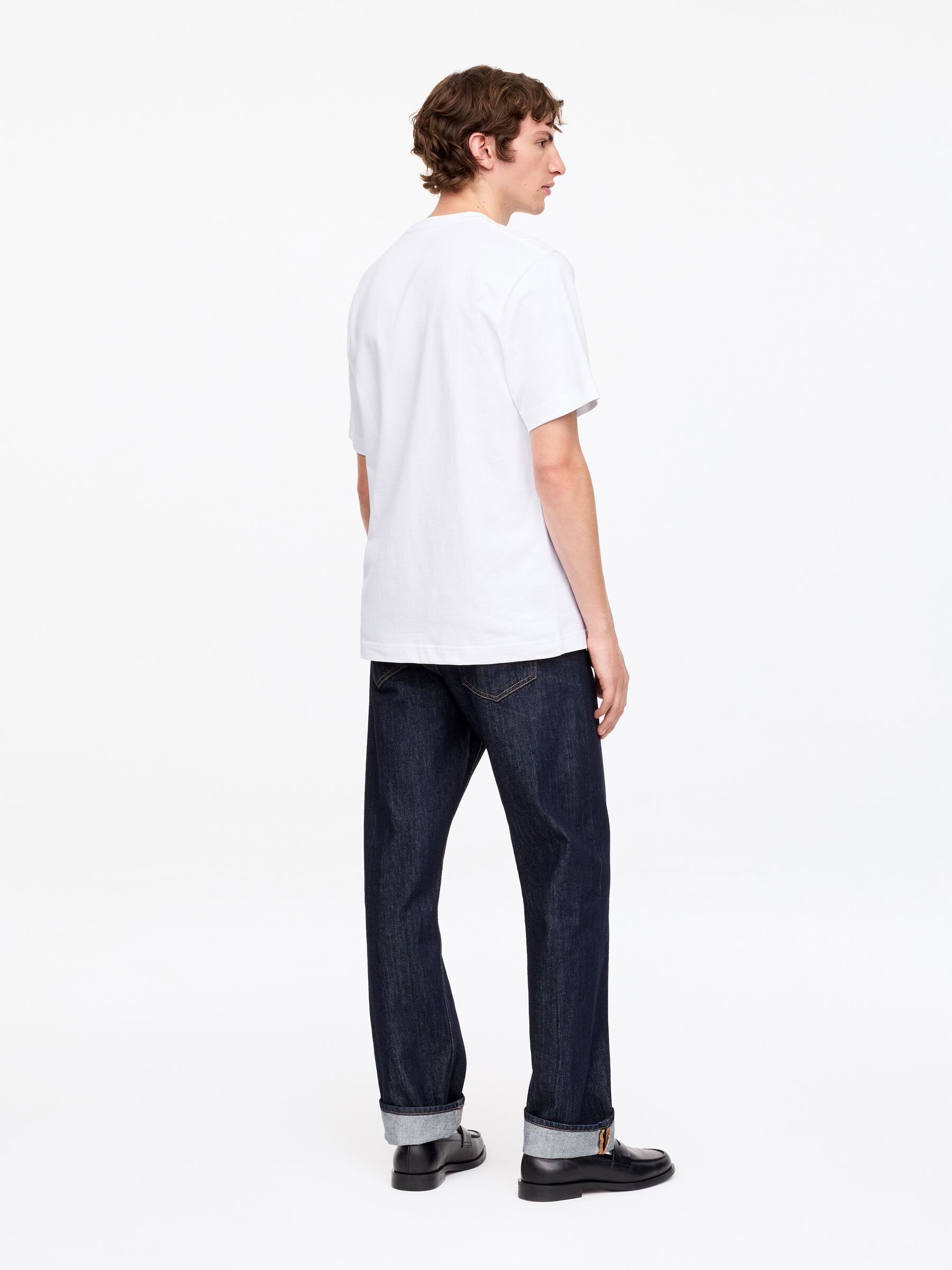 220 GSM Relaxed T-Shirt - White - Regular fit - Men - StillMedia/Lookbook - 70