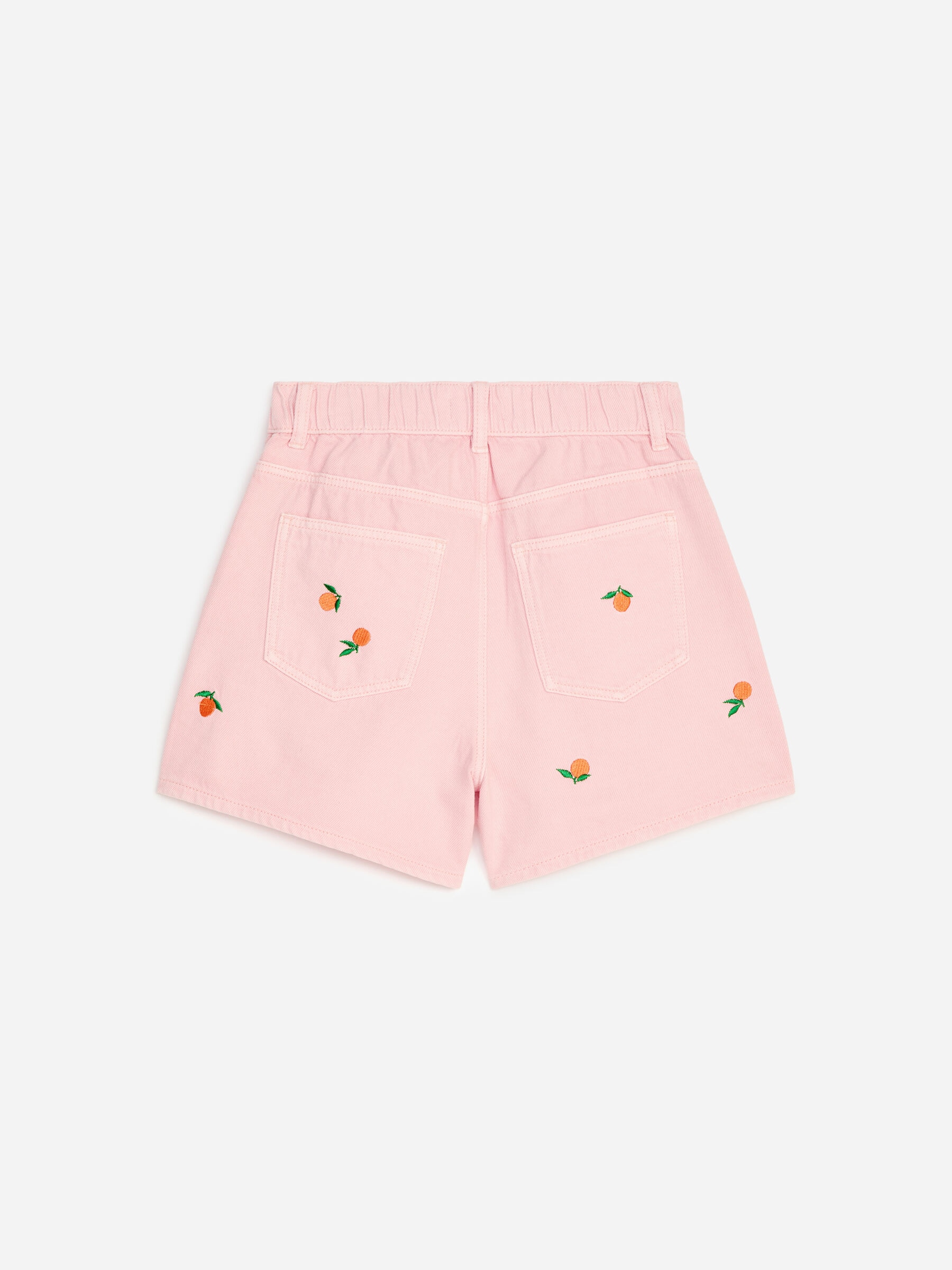Denim Shorts - Pink/Oranges - Relaxed fit - Children - StillMedia/DescriptiveStillLife - 3