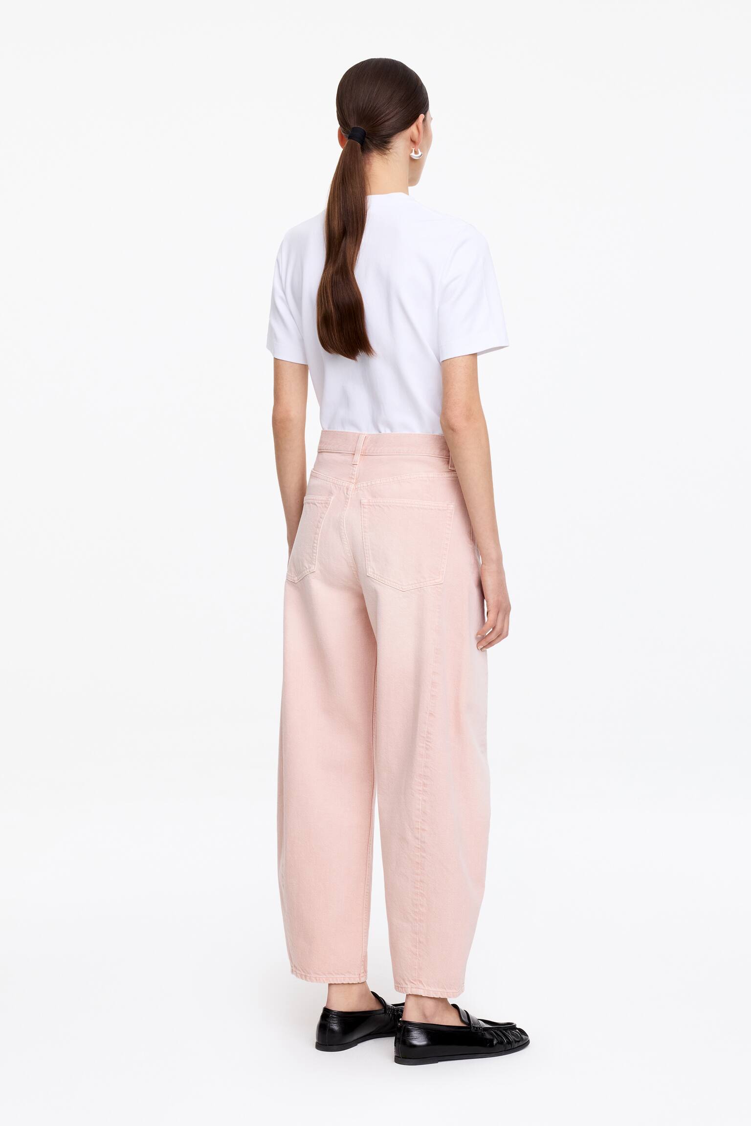 BLOOM jeans med tøndeformede ben - Pink/Blå/Råhvid/Mellemblå/Sort/Sort/Hvid - 4