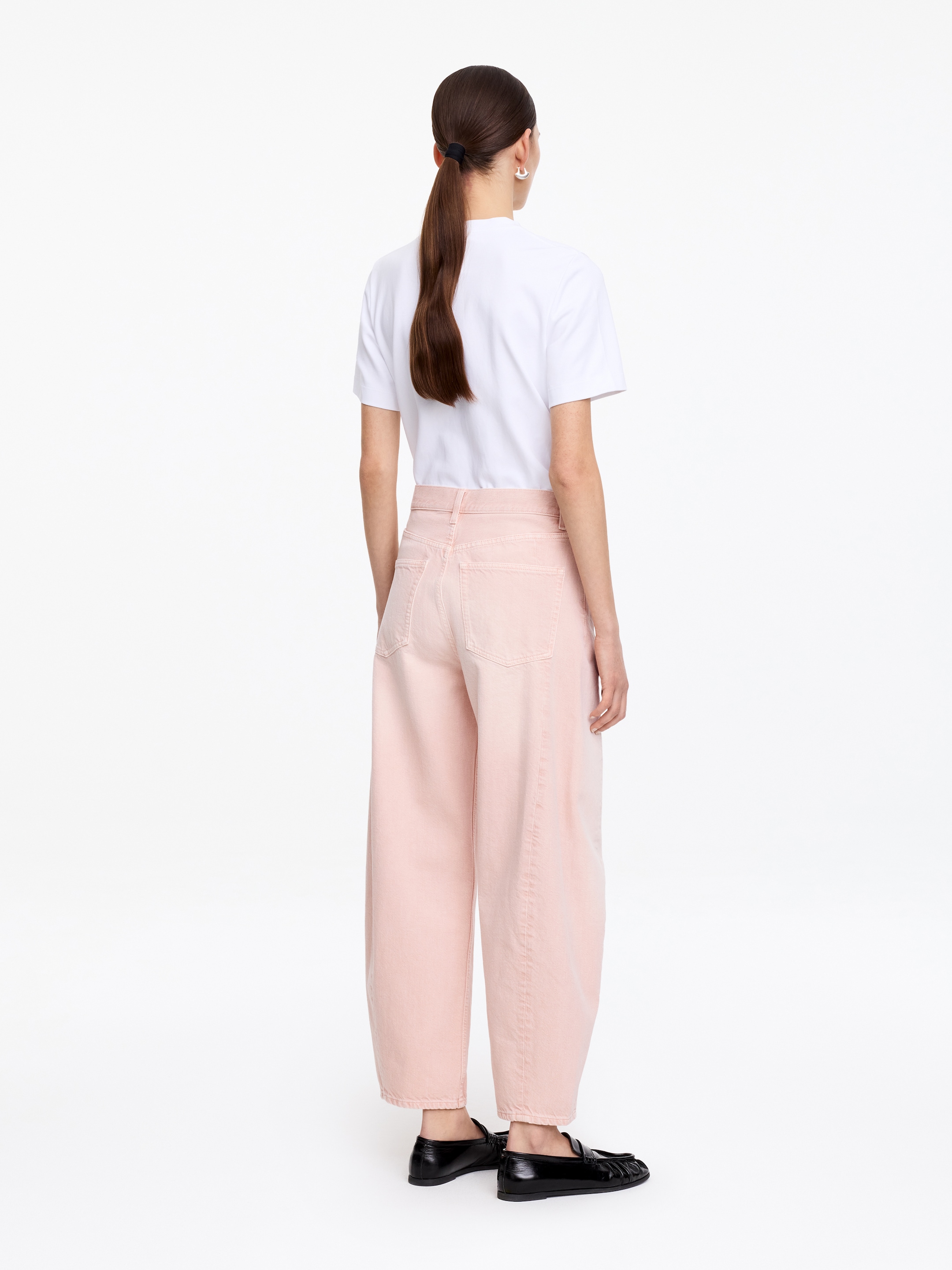 Vaqueros de pernera barril BLOOM - Rosa - Corte relajado - Women - StillMedia/Lookbook - 2