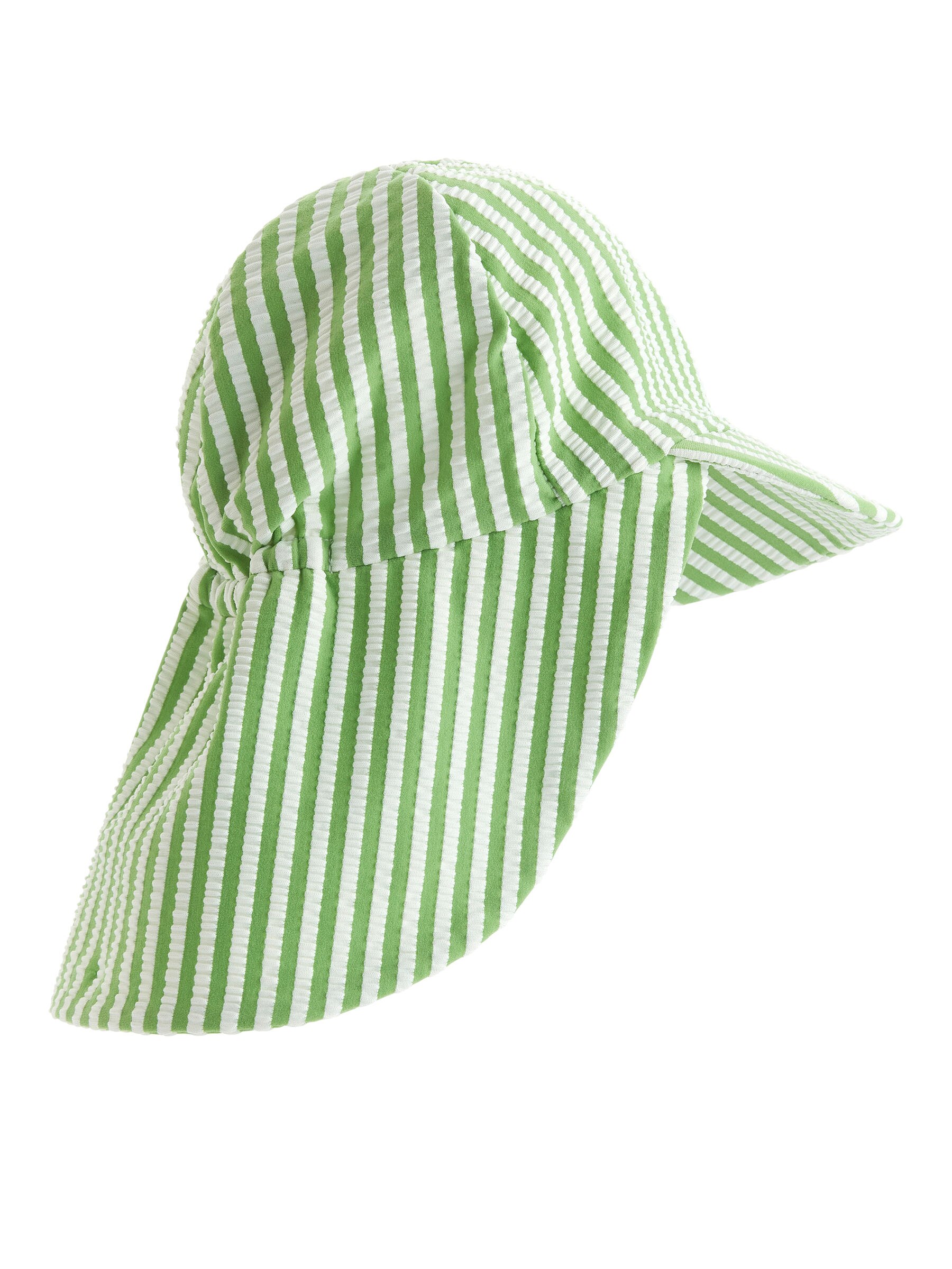 Bademütze mit LSF 50 - Weiß/Grün - Kinder - StillMedia/DescriptiveStillLife - 1