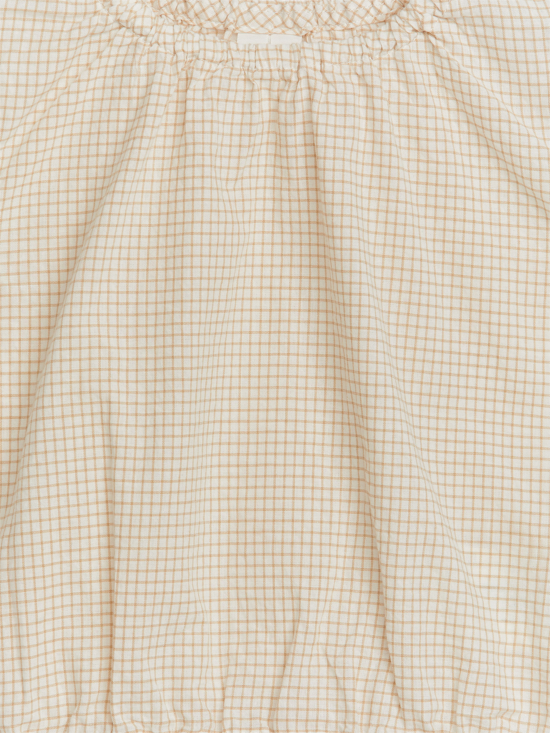 Ärmelloses Top aus Seersucker - Beige/Karos - Regular Fit - Kinder - StillMedia/DescriptiveDetail - 1